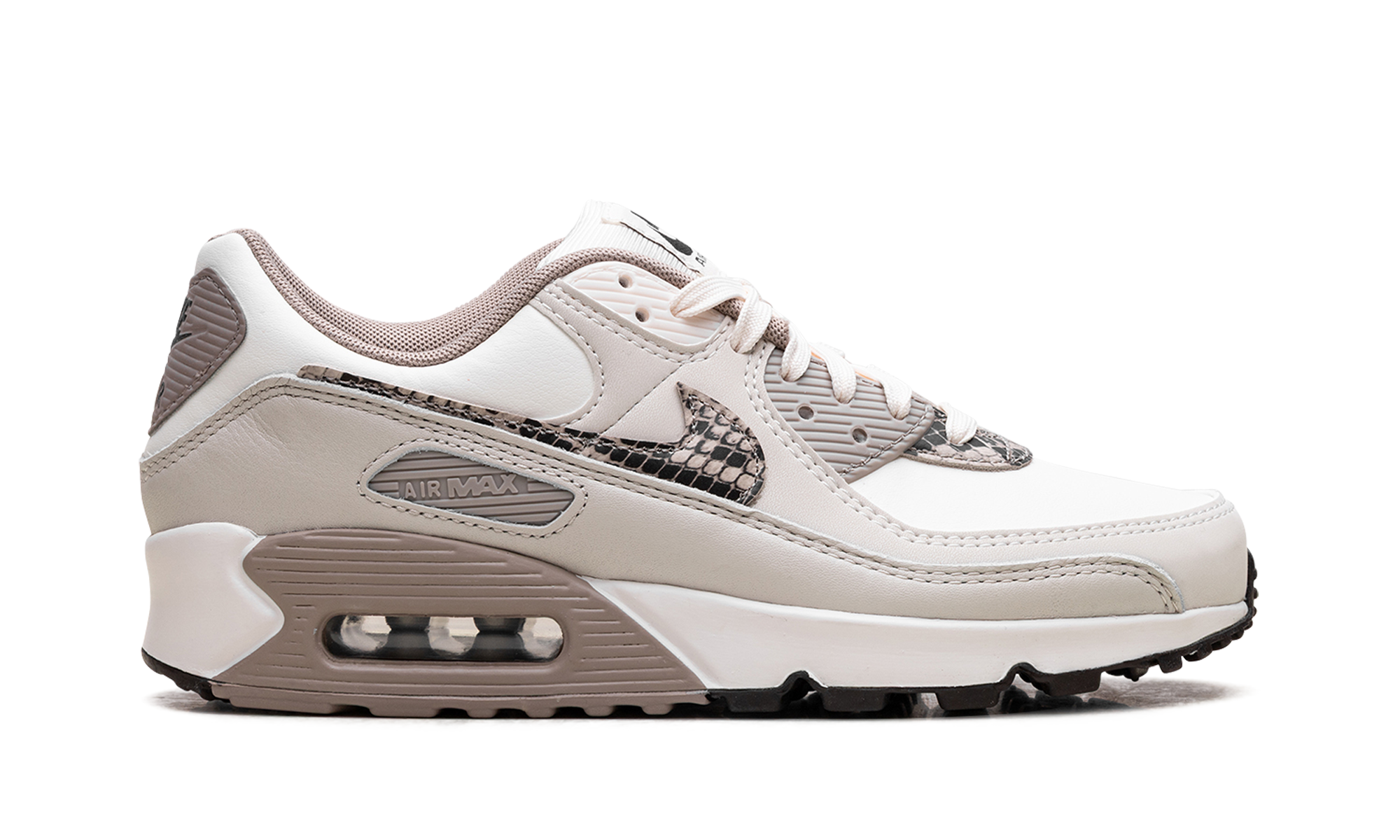 nike air max 90 light pink snakeskin women s+HV4915-100+right view
