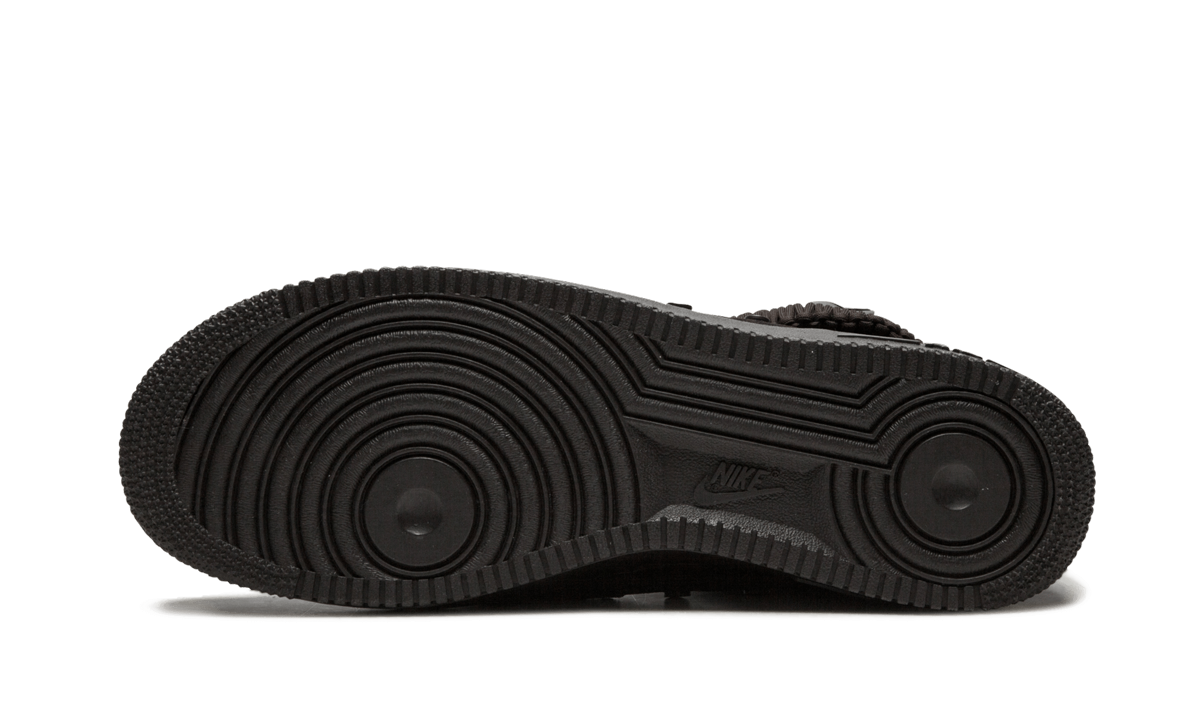 nike sf air force 1 high velvet brown+864024-203+bottom view