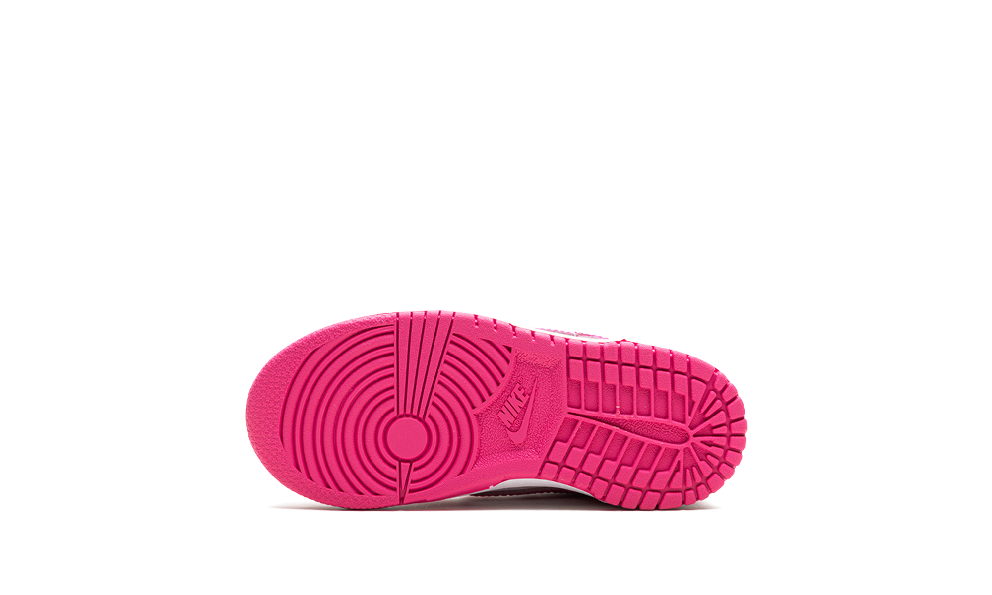 nike dunk low laser fuchsia td+FB9107-102+bottom view