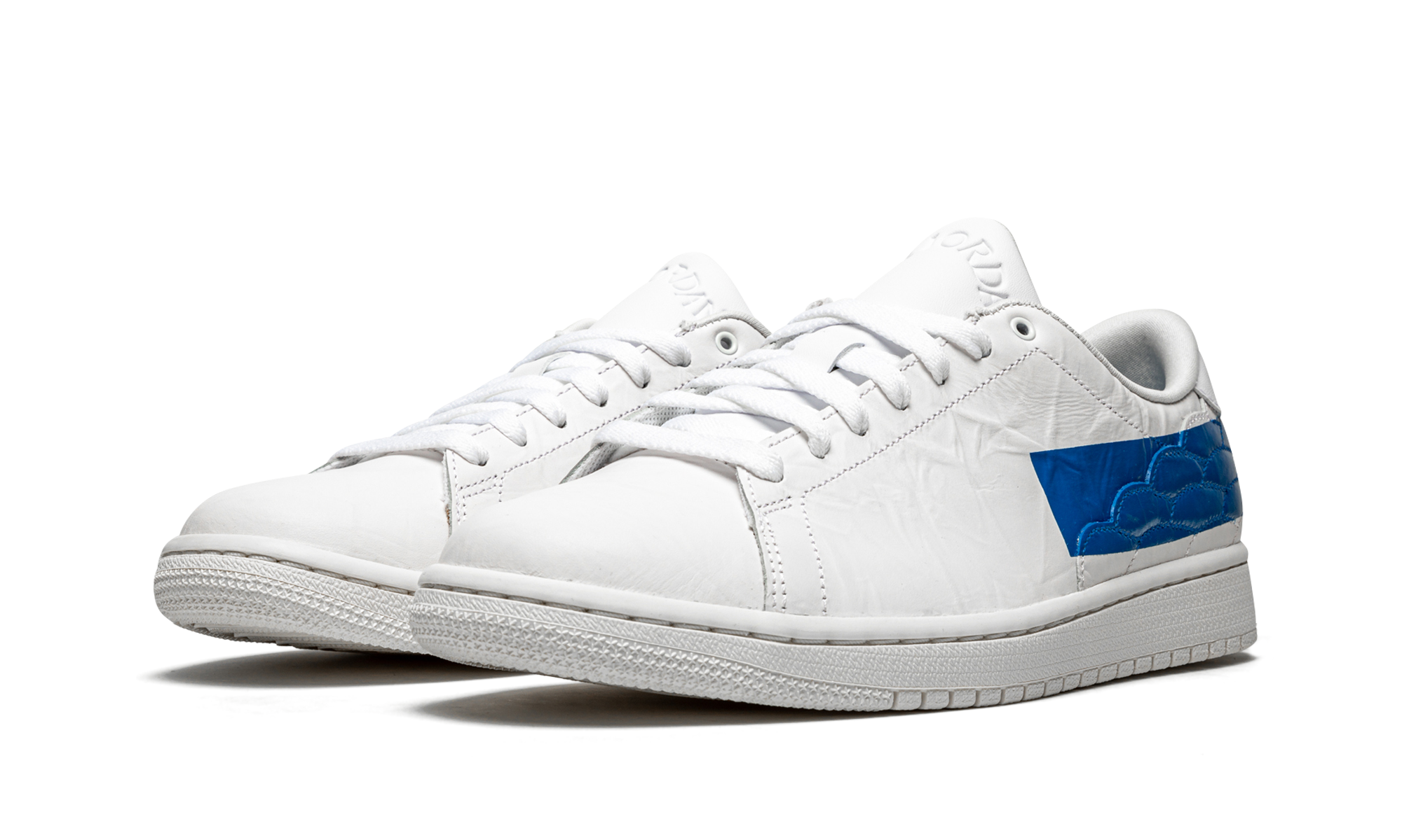 jordan 1 centre court white blue+DJ2756-103+diagnol left view