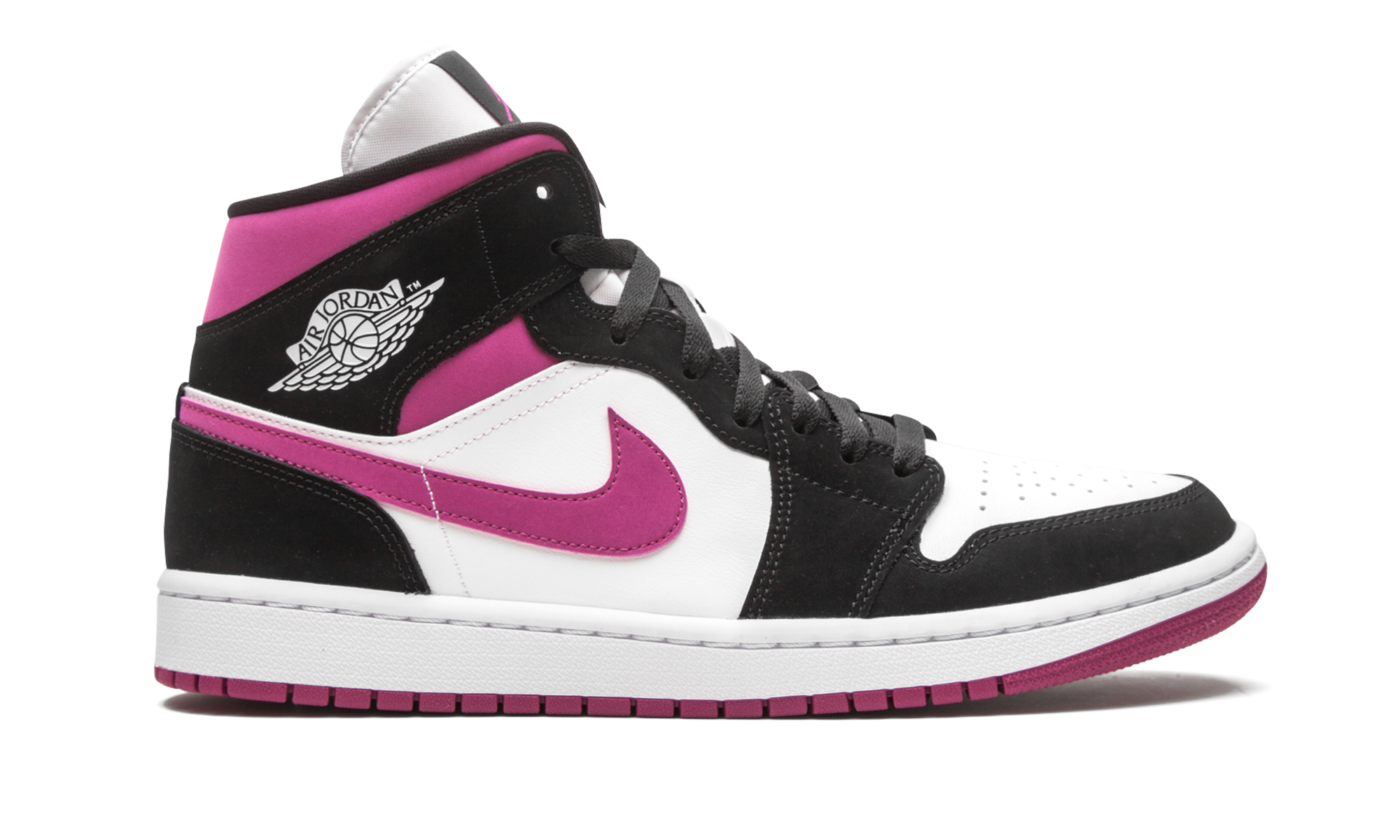 jordan 1 mid magenta women s+BQ6472-005+right view