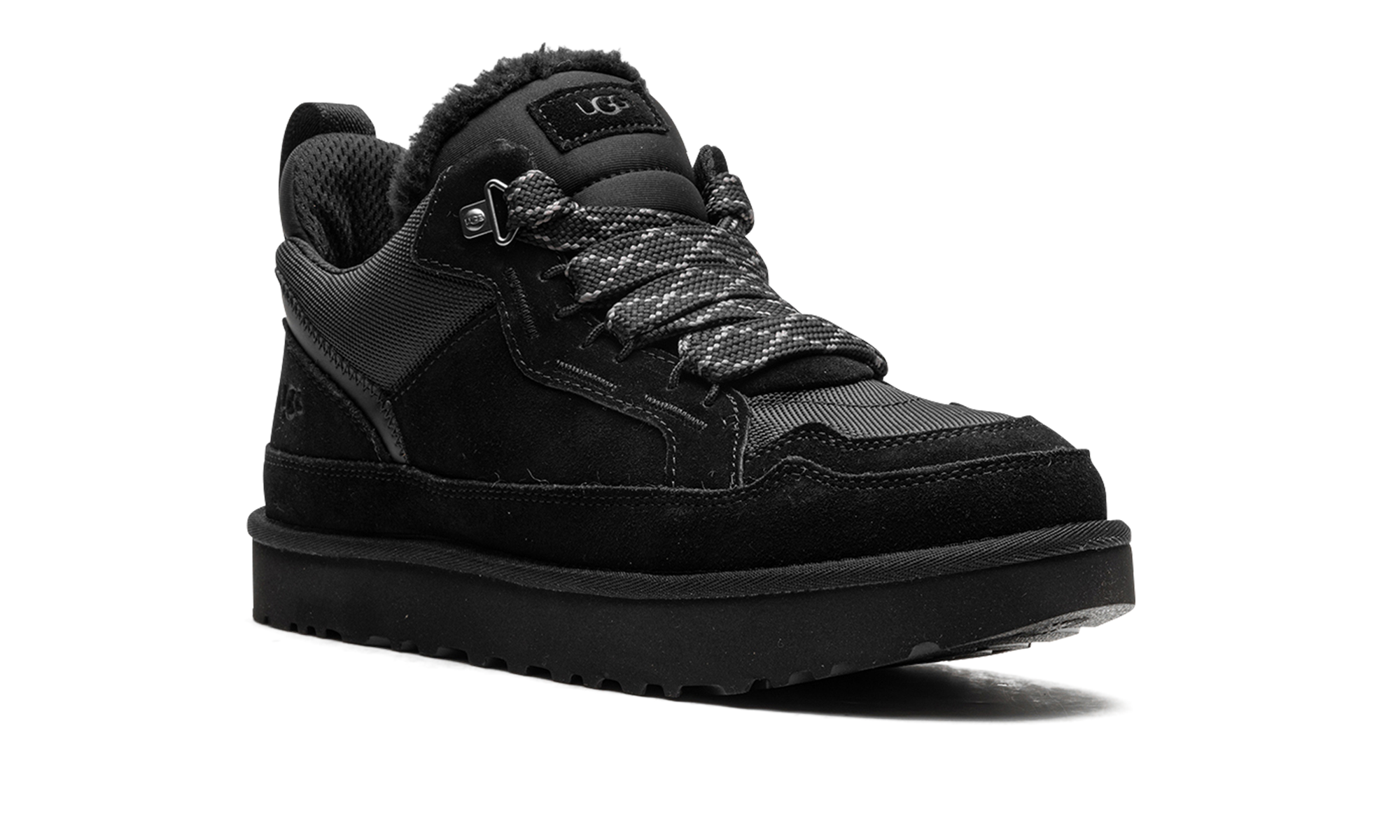 ugg lowmel black+1170750-BLK+diagnol right view