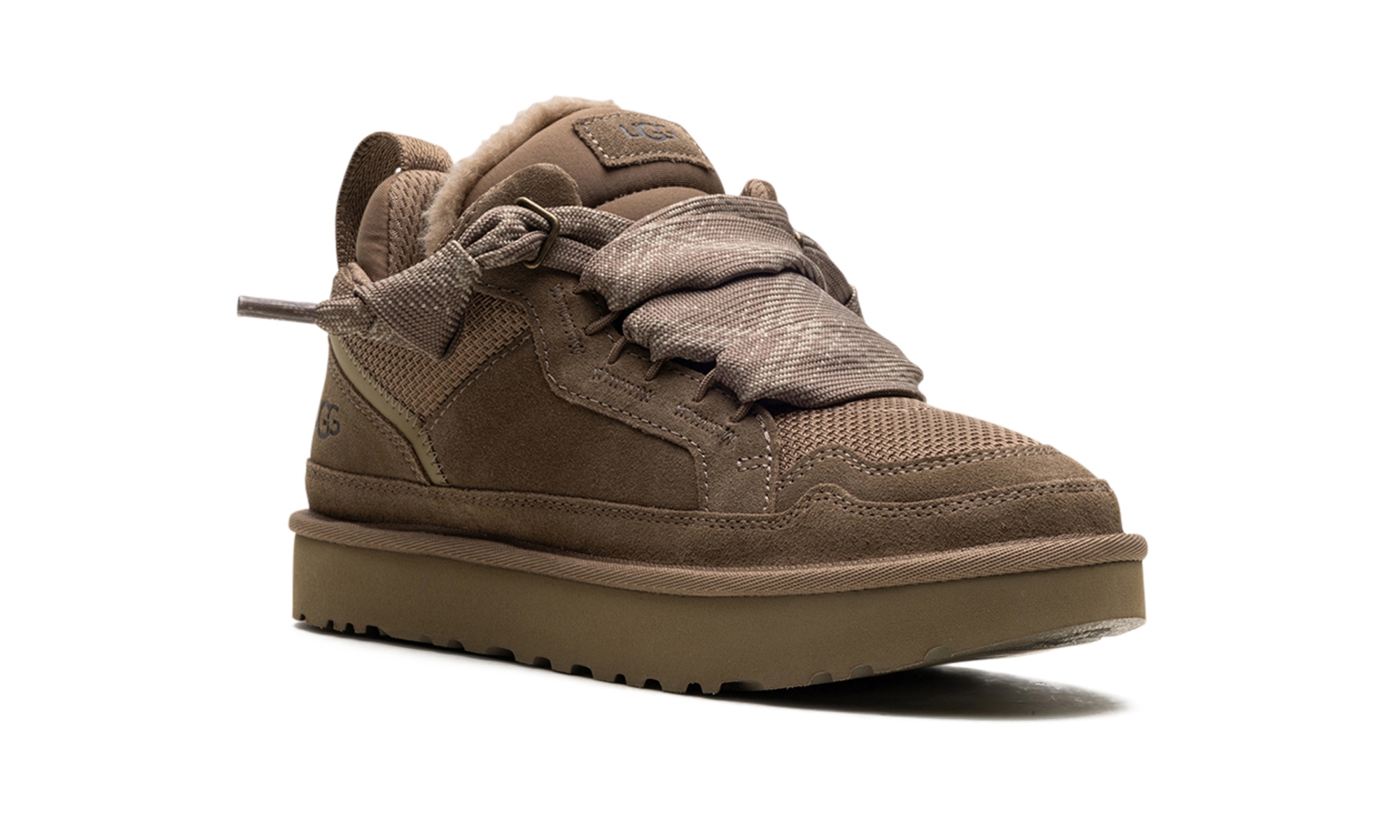 ugg lowmel hickory women s+1144032-HCK+diagnol right view