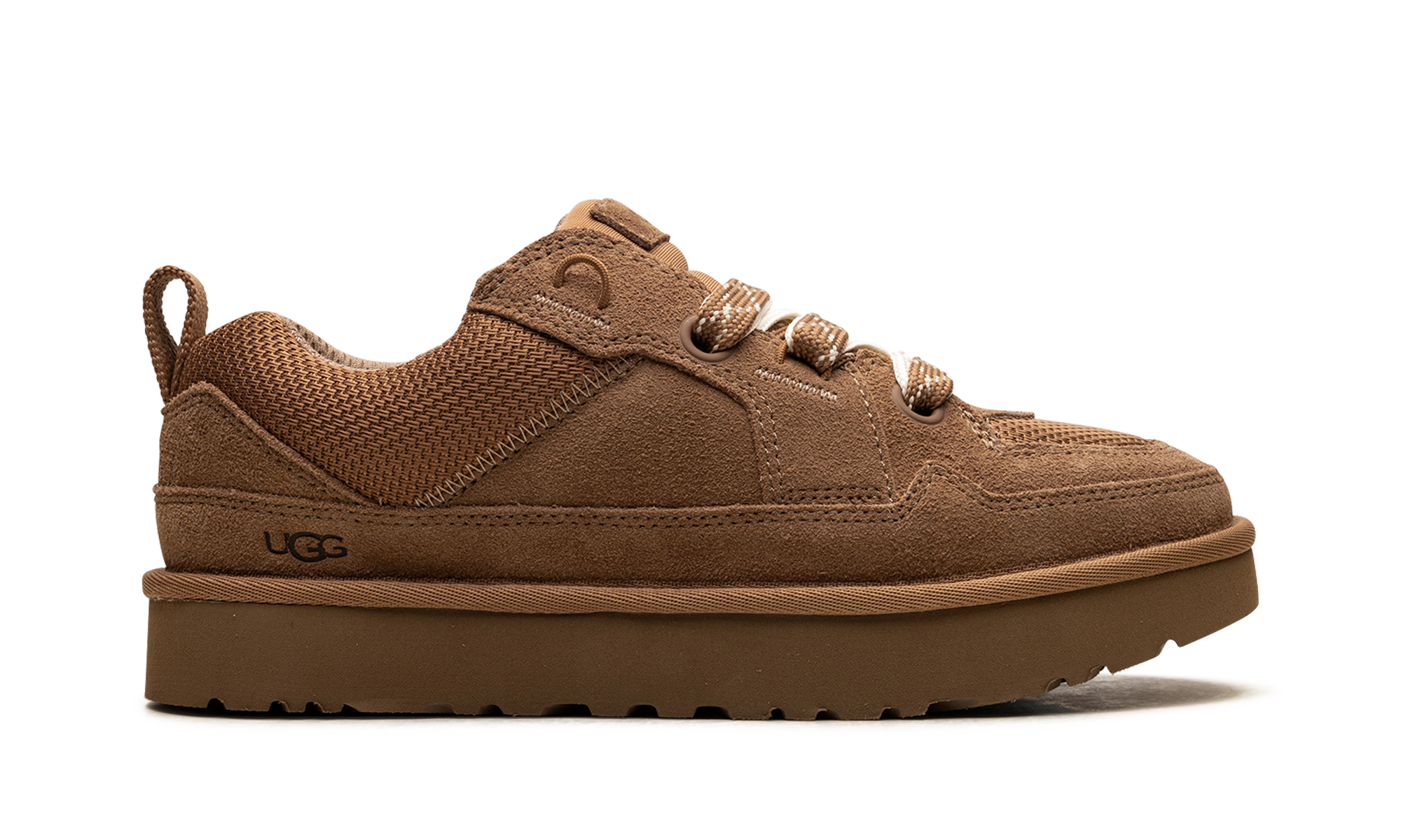 ugg lowmel lo chestnut women s+1168890-CHE+right view