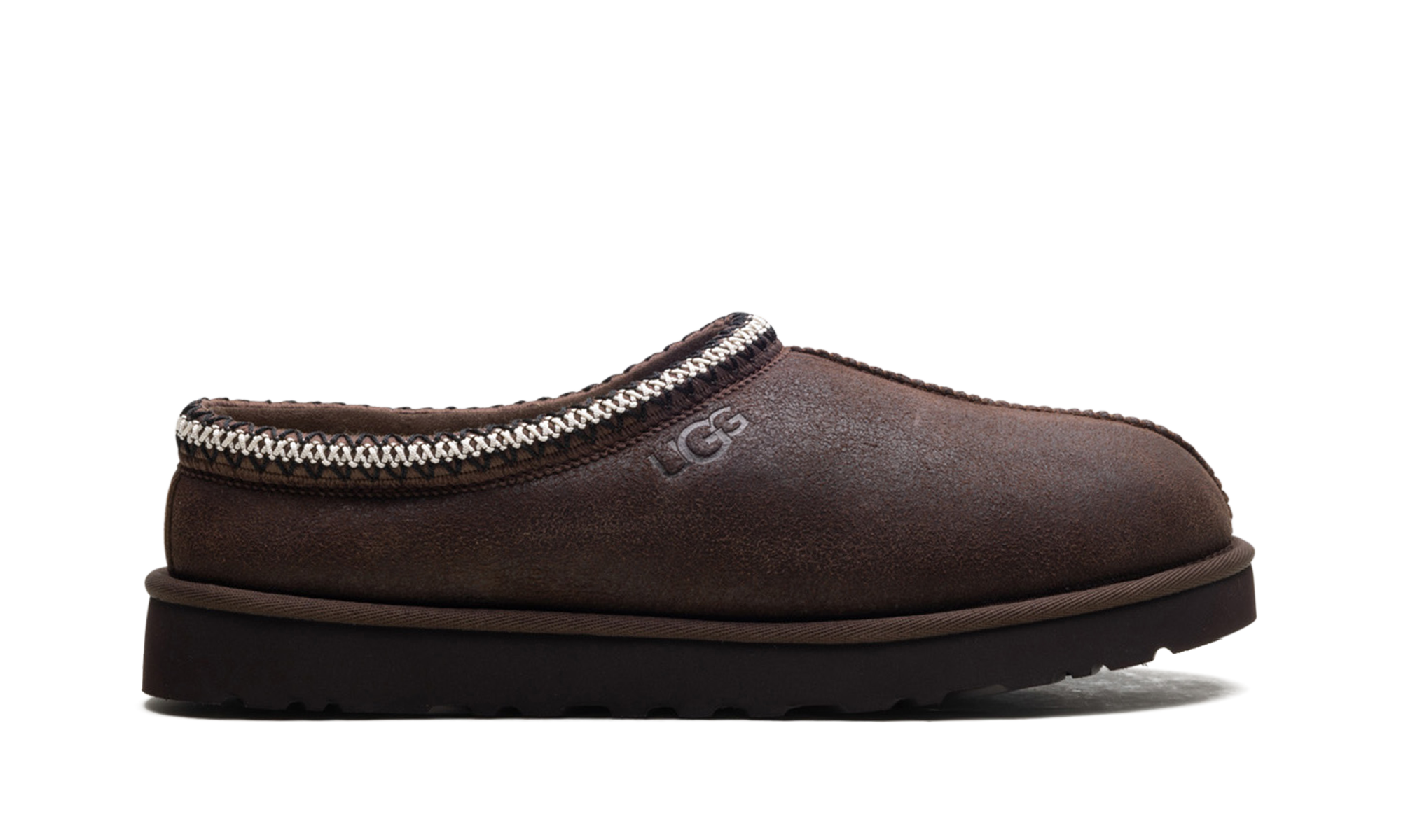 ugg tasman distressed slipper burnt cedar+1158172-BCDR+right view