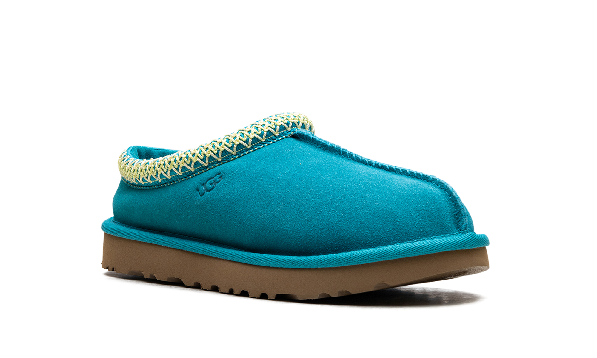 ugg tasman slipper aquatic blue women s+5955-AQBL+diagnol right view