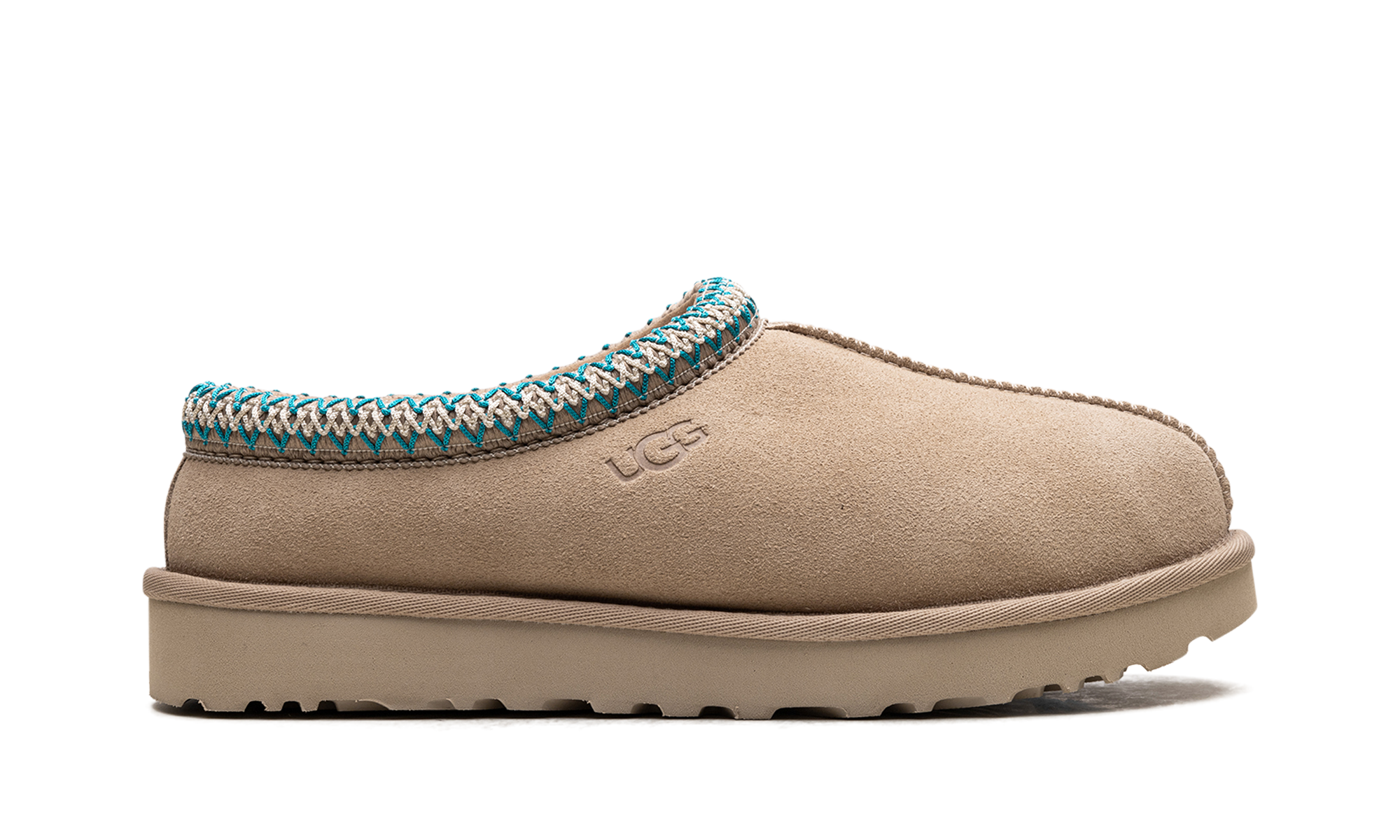 ugg tasman slipper driftwood white pepper women s+5955-DRF+diagnol right view