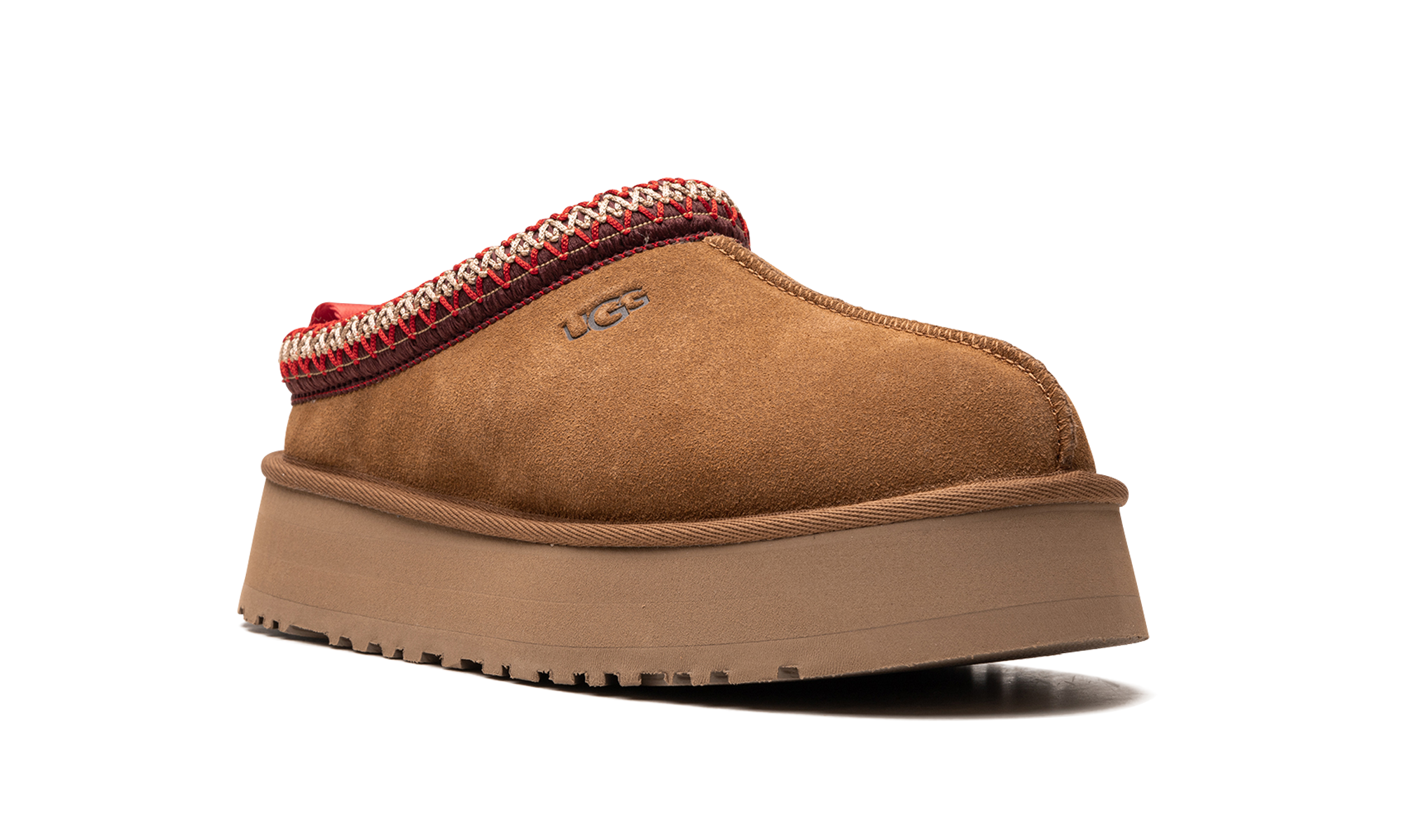 ugg tazz slipper chestnut women s+1122553-CHE+diagnol right view