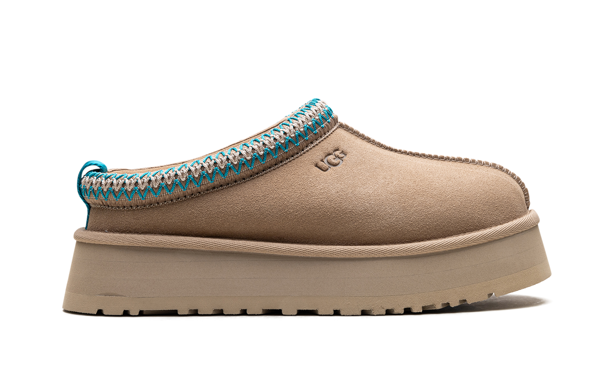 ugg tazz slipper driftwood women s+1122553-DRF+right view