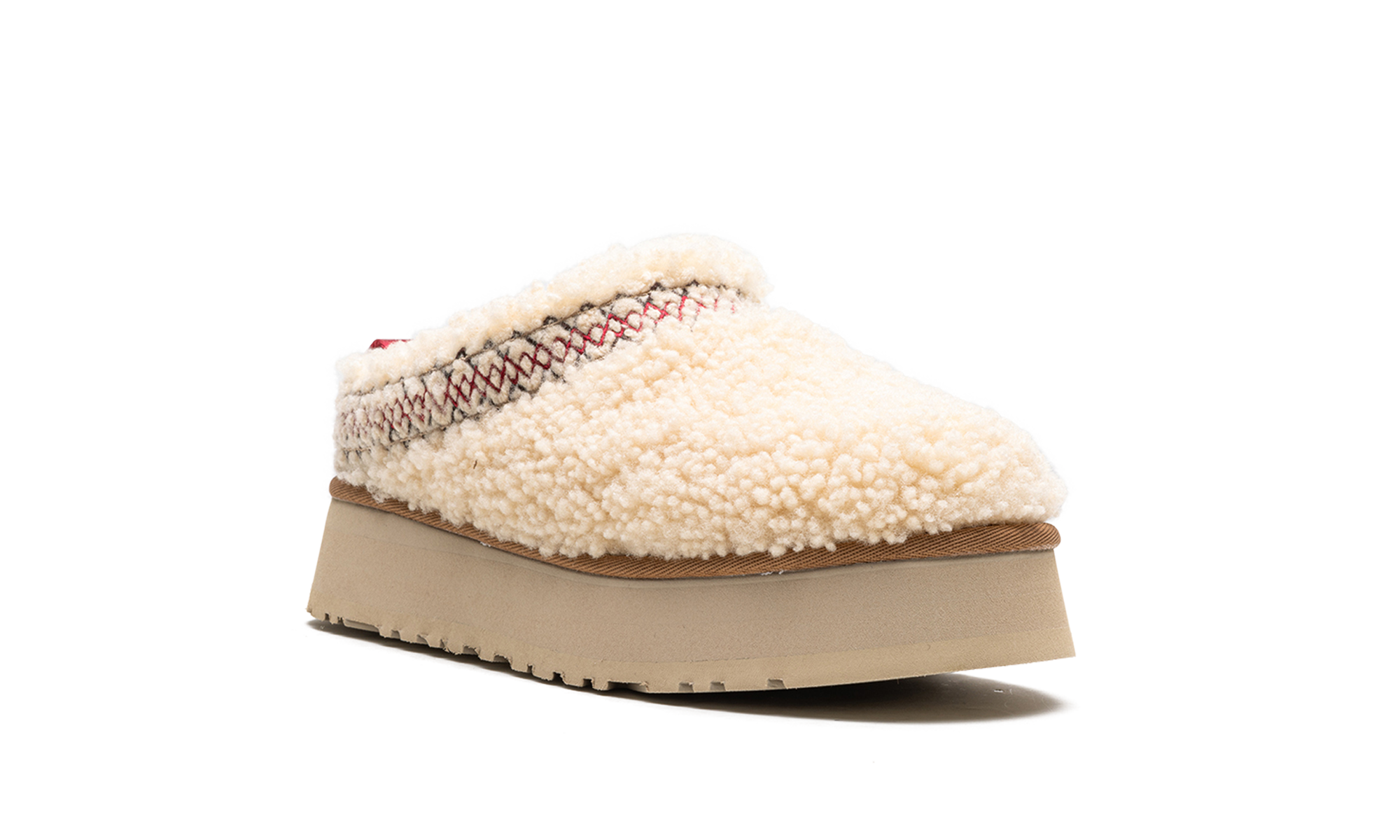 ugg tazz slipper heritage braid natural women s+1143976-NAT+diagnol right view