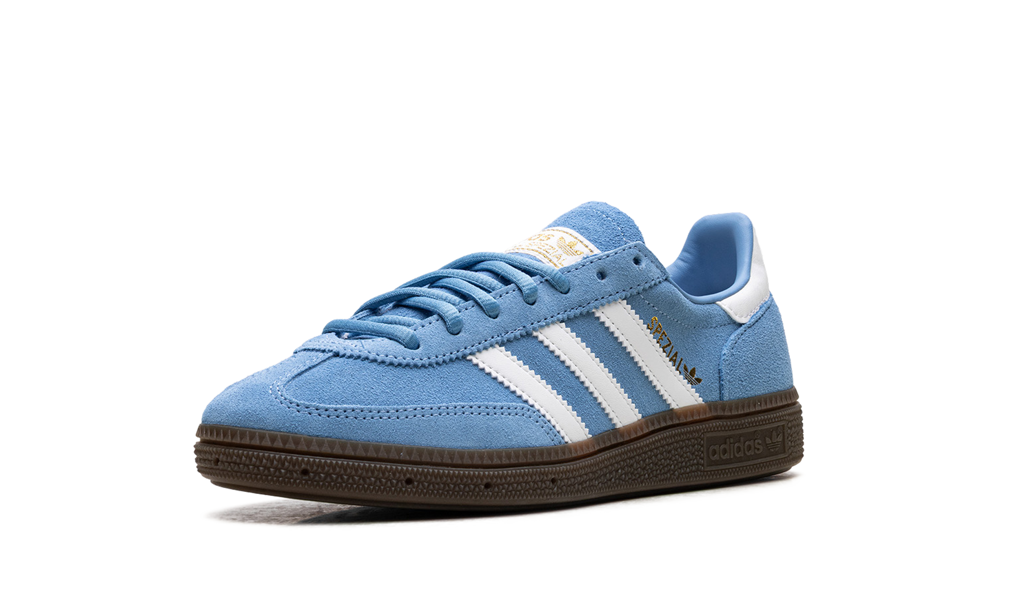 adidas handball spezial light blue cloud white gs+JI2902+left diagnol single view