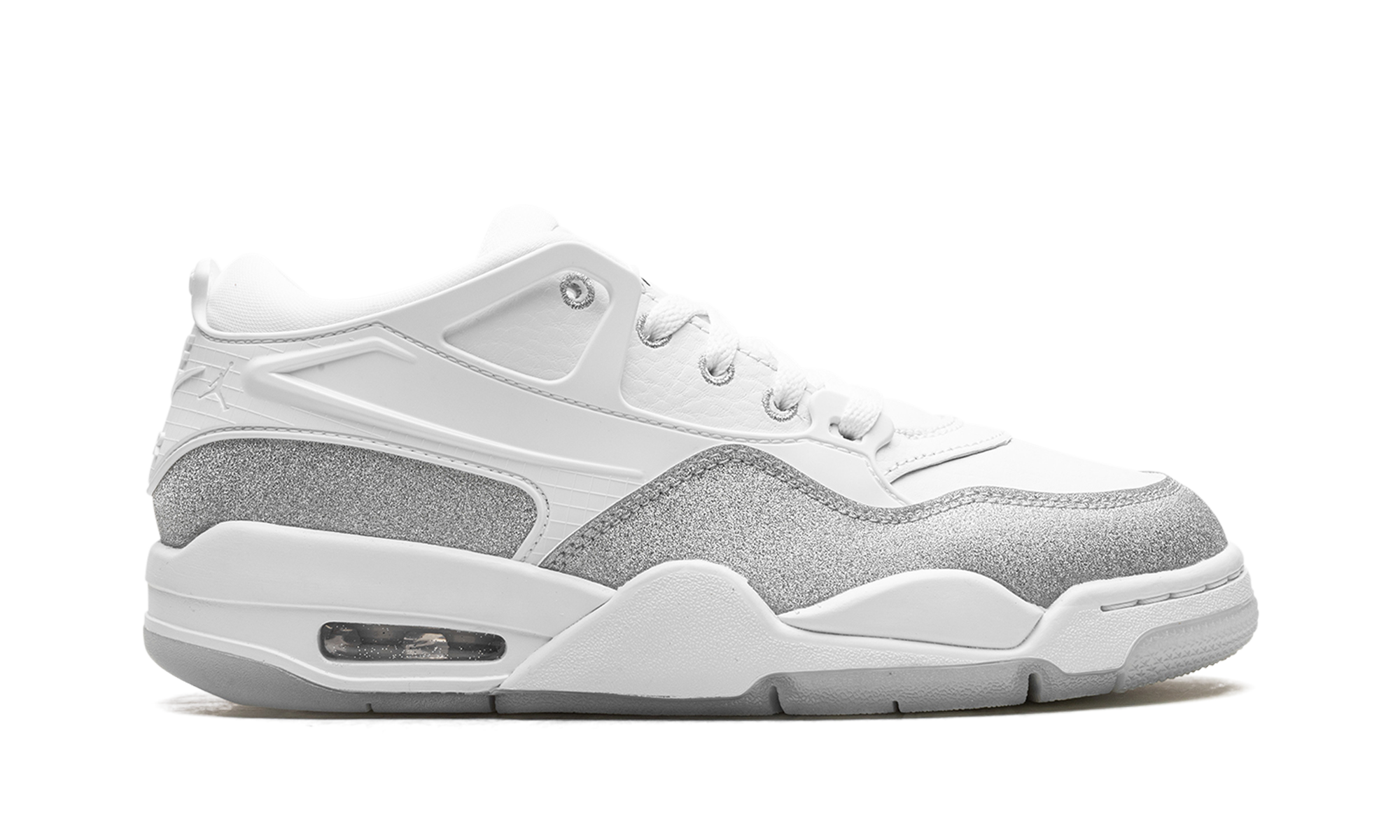 jordan 4 rm white metallic silver women s+HQ3441-111+right view