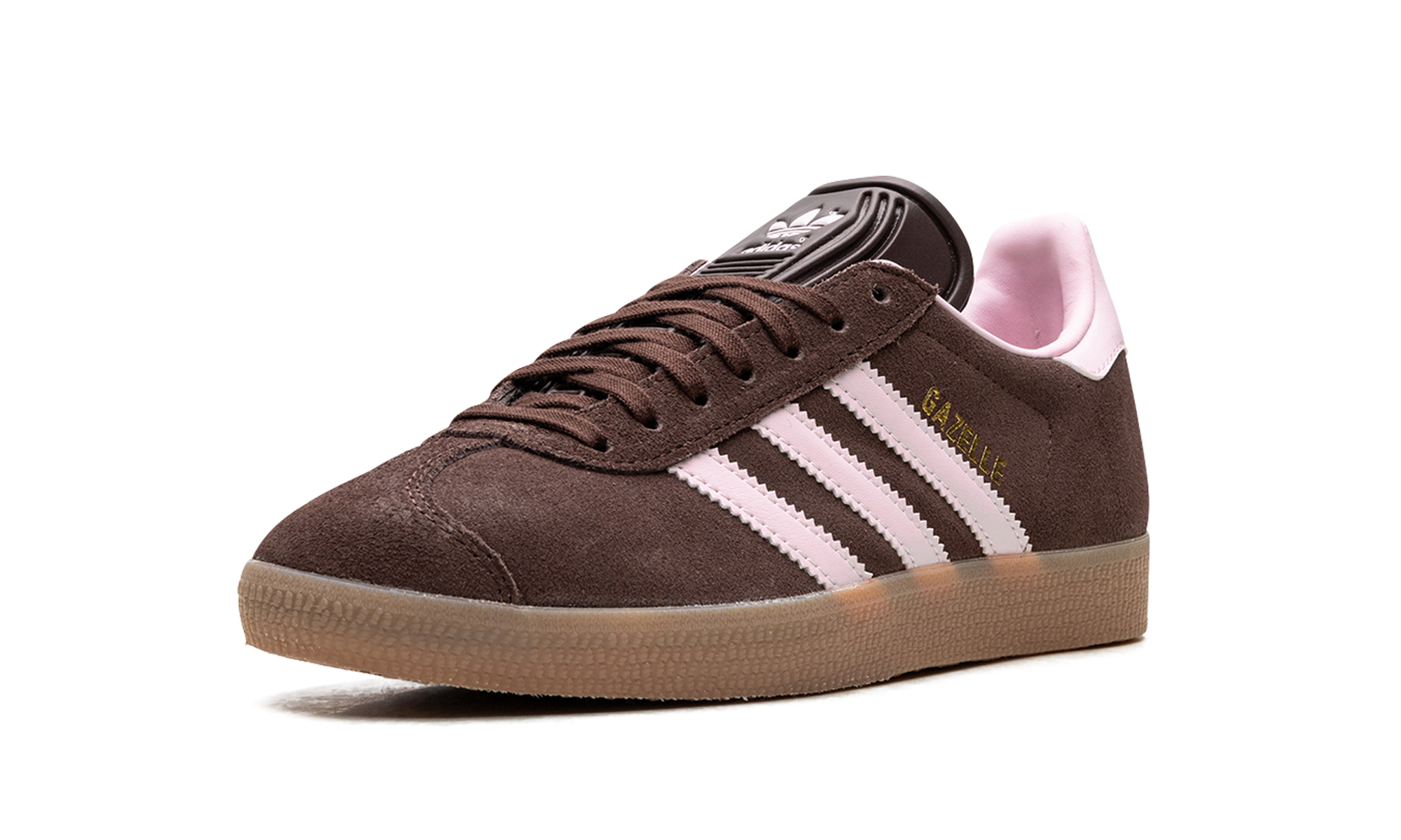 adidas gazelle auburn clear pink+JH5666+left diagnol single view