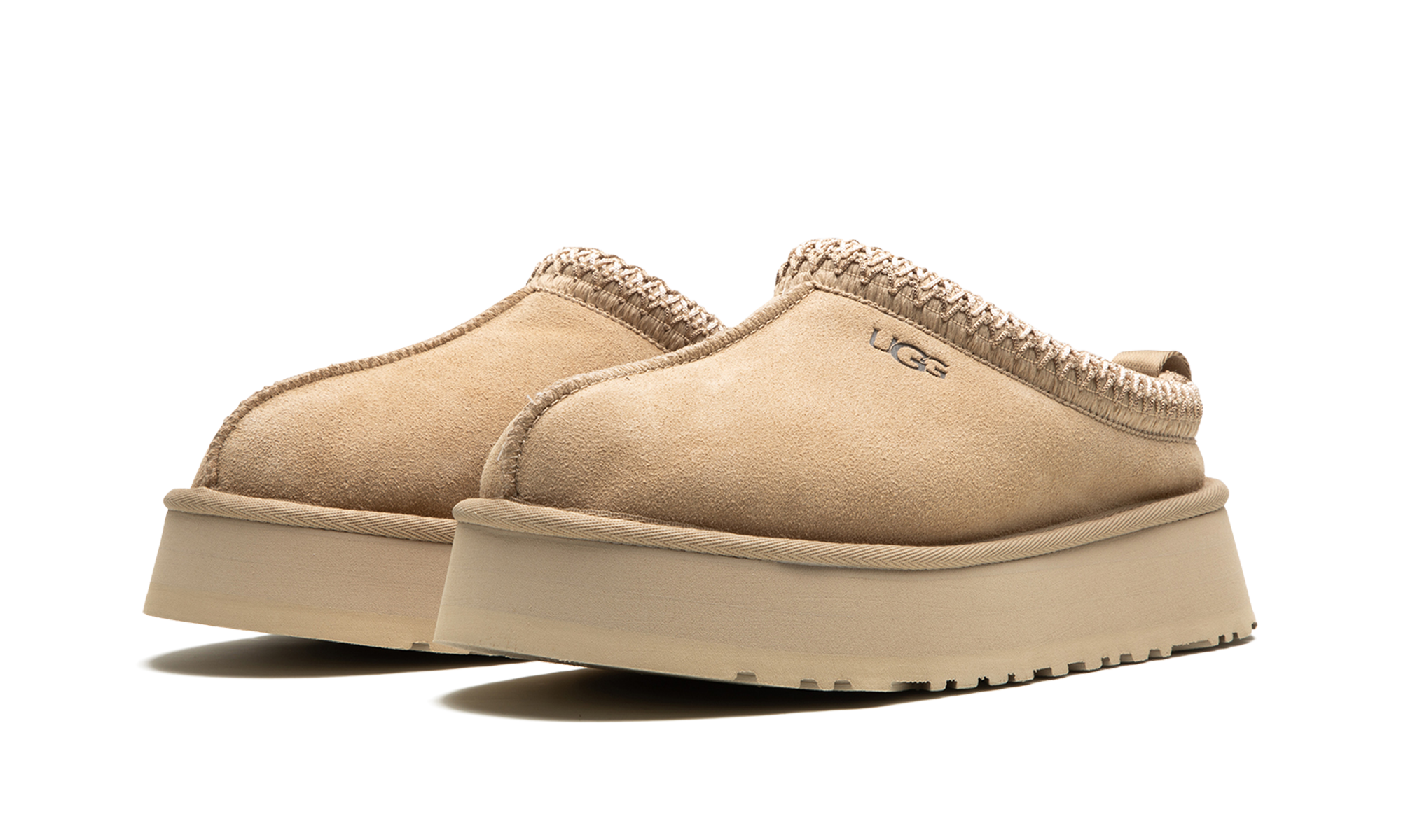 ugg tazz slipper mustard seed women s+1122553-MDSD+diagnol left view