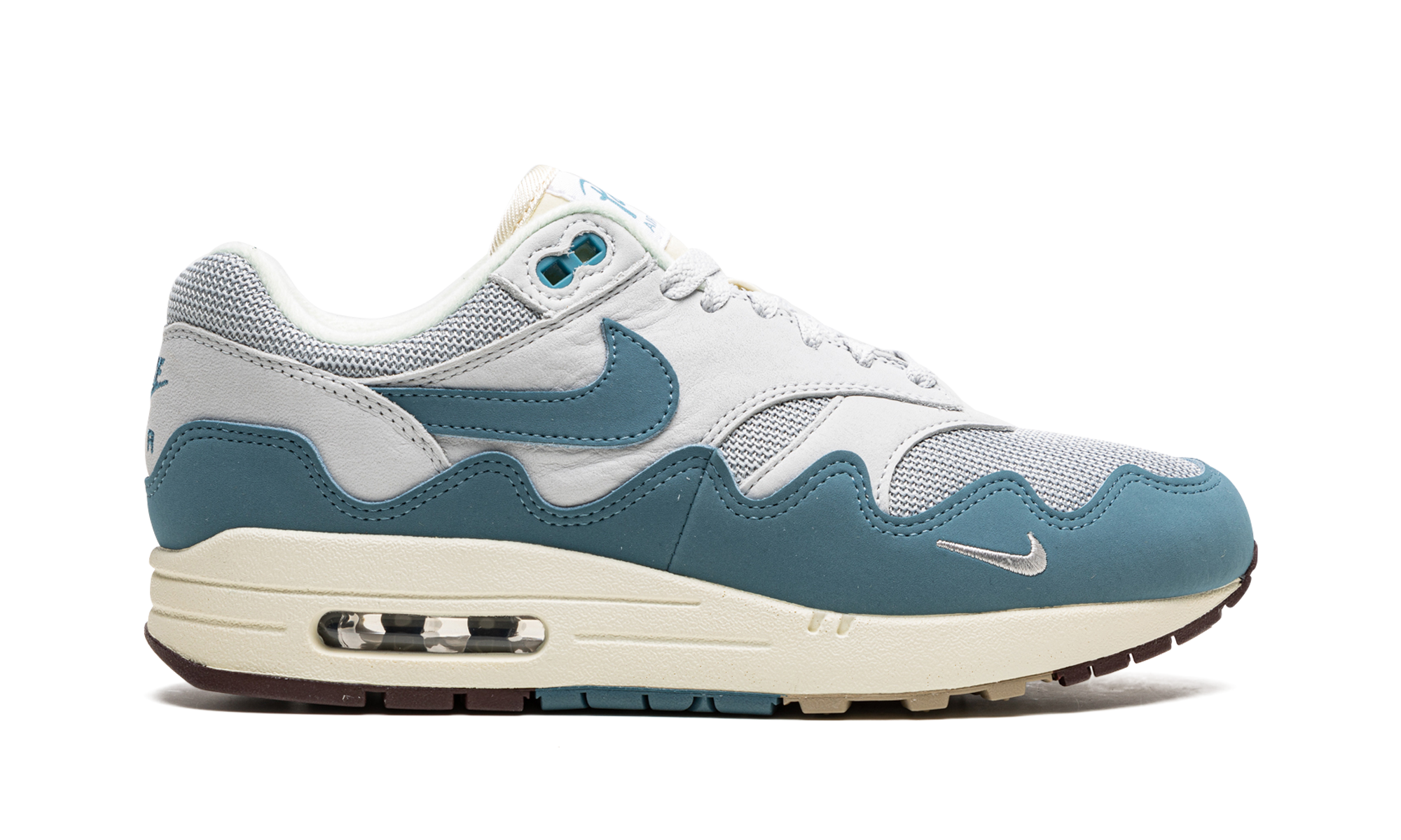 nike air max 1 patta waves noise aqua with bracelet+DH1348-004+right view