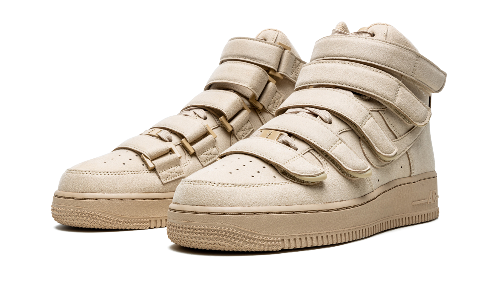 nike air force 1 high 07 sp billie eilish mushroom+DM7926-200+diagnol left view