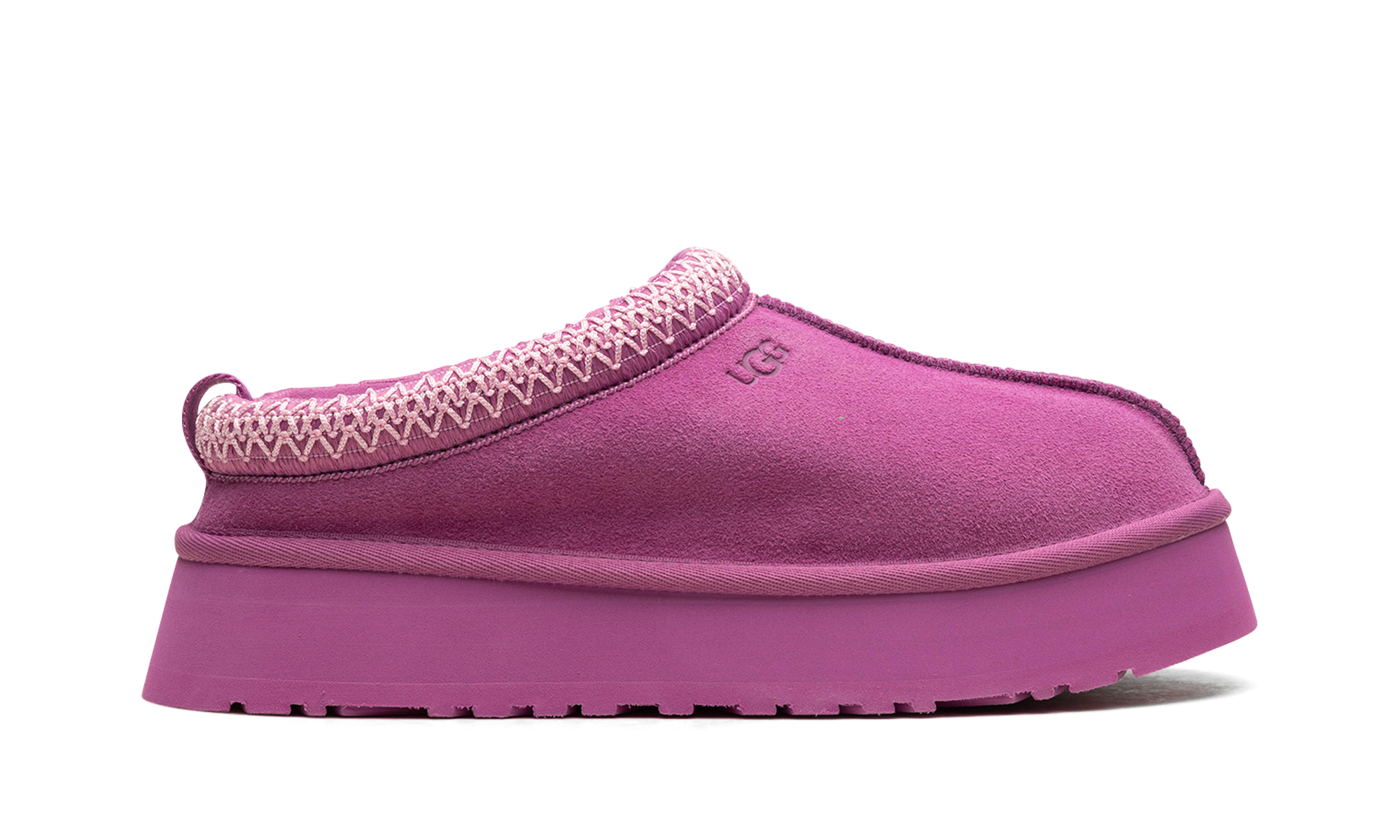 ugg tazz slipper purple ruby women s+1122553-PRBY+right view
