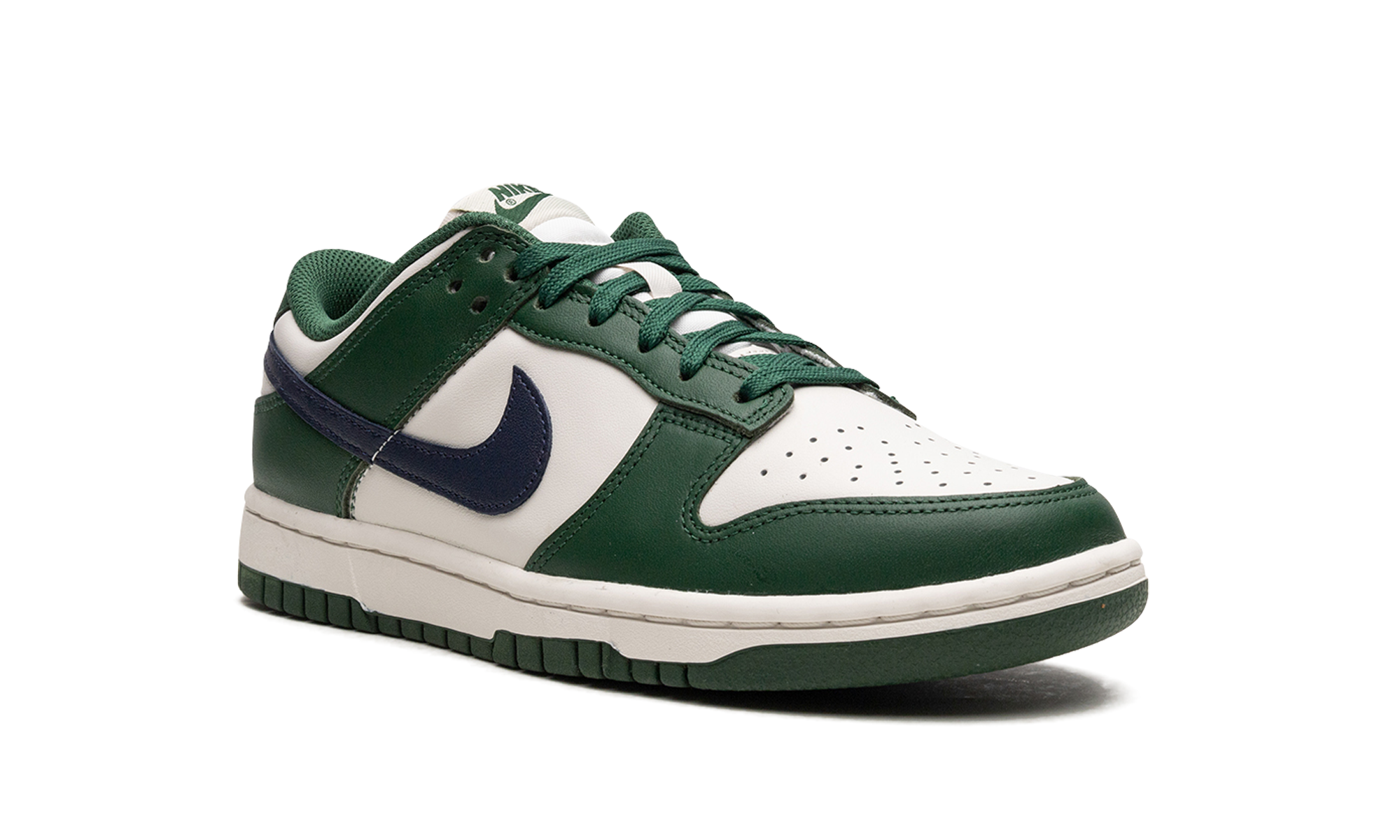 nike dunk low retro gorge green midnight navy women s+DD1503-300+diagnol right view