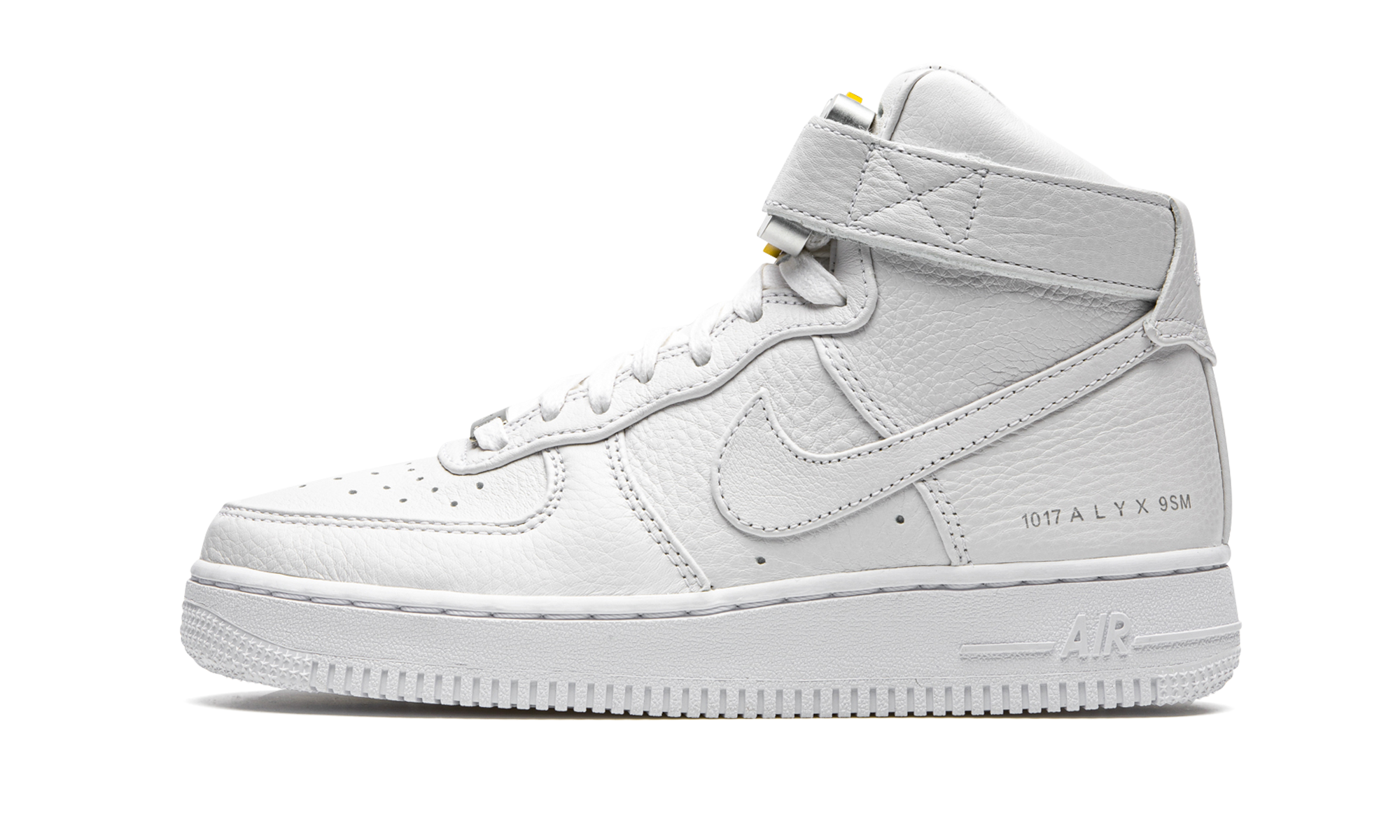 nike air force 1 high 1017 alyx 9sm white+CQ4018-100+diagnol right view 1