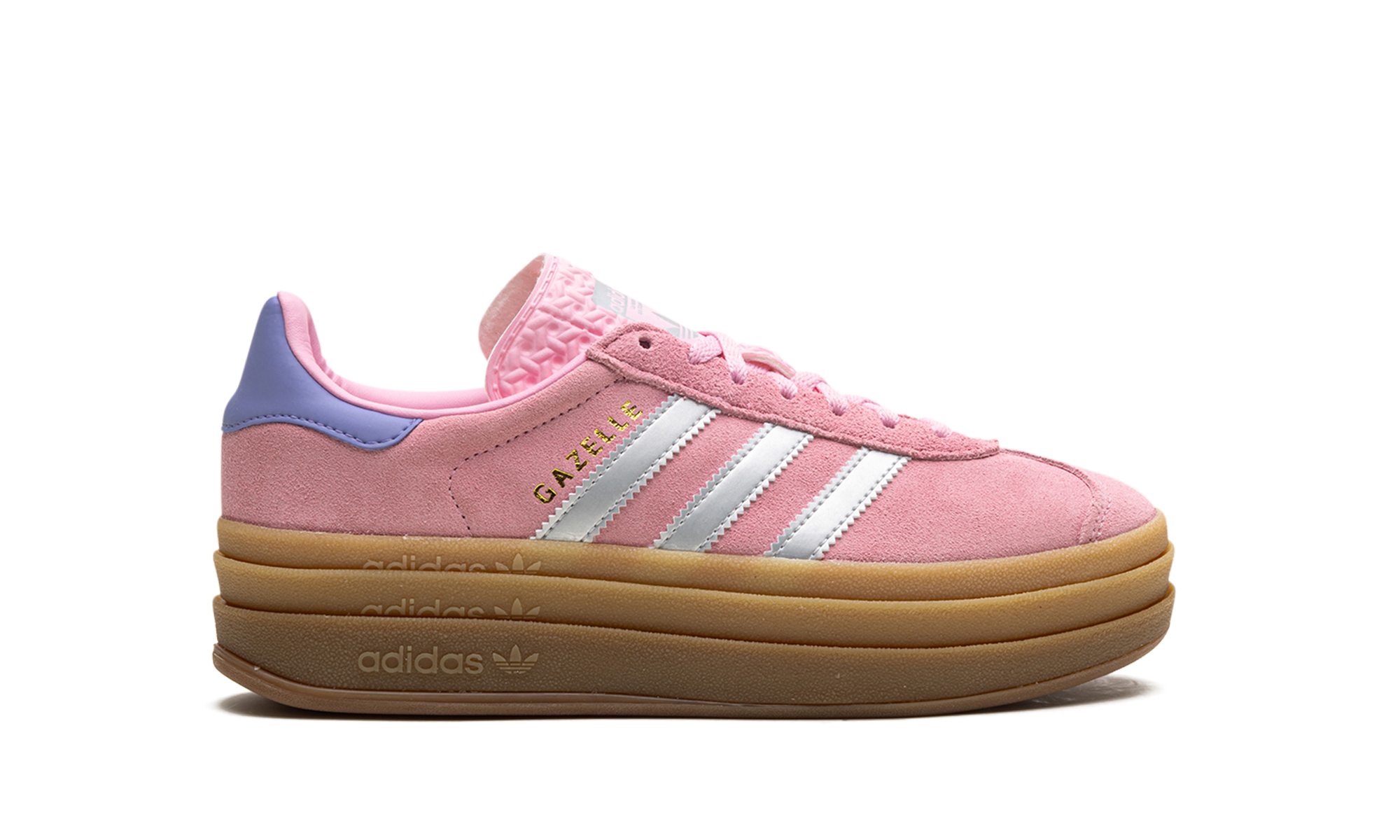 adidas gazelle bold true pink gum kids+JH5539+right view