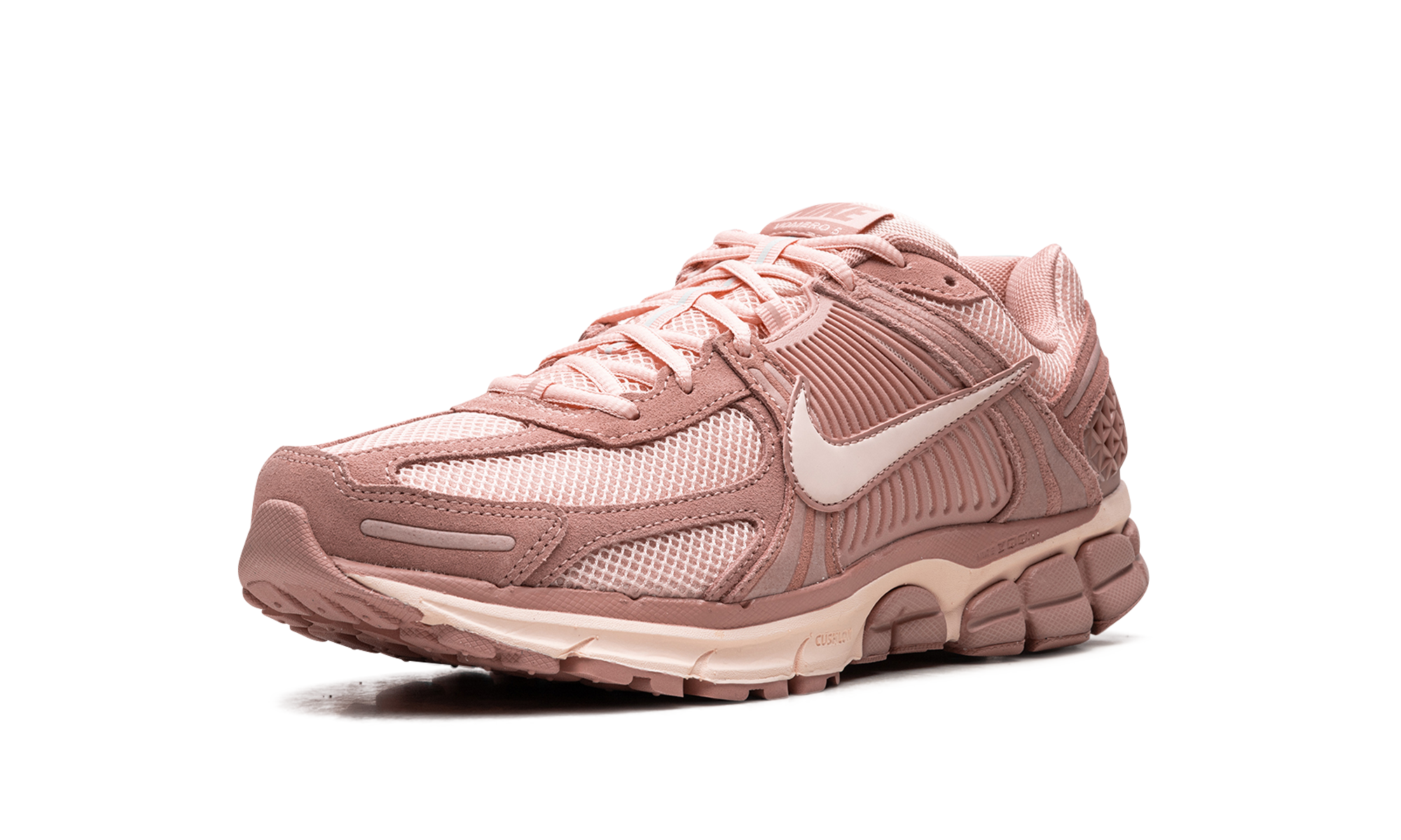 nike zoom vomero 5 red stardust+HF1553-600+left diagnol single view