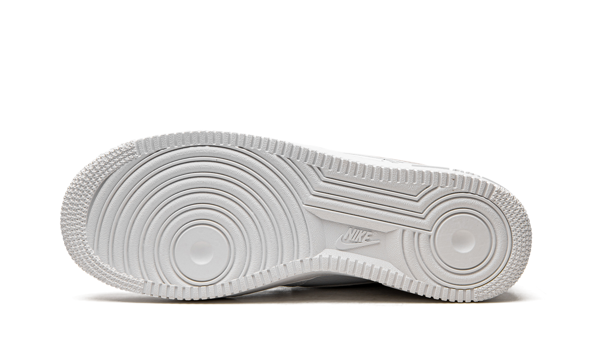 nike air force 1 07 low white fossil stone women s+315115-169+bottom view