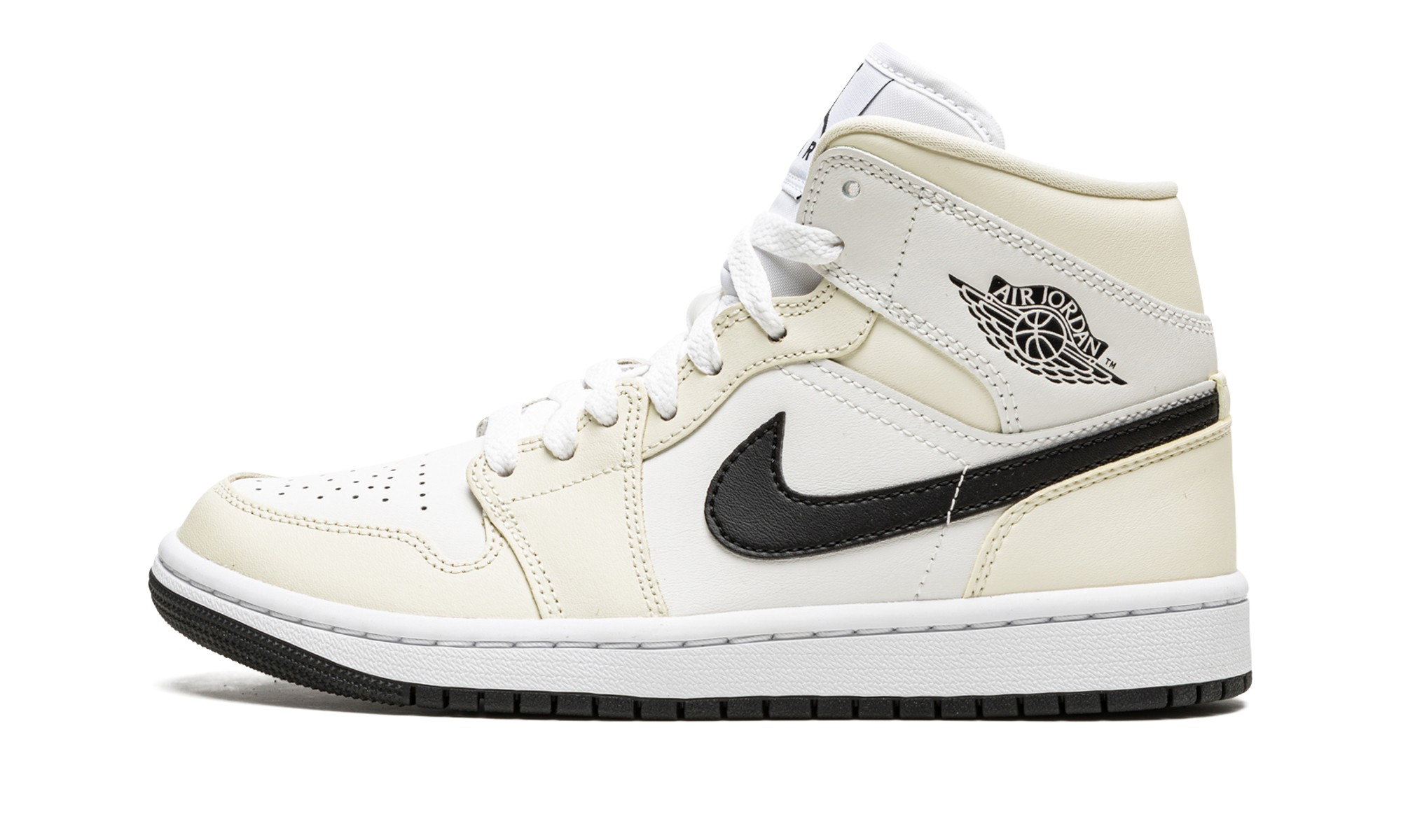jordan 1 mid coconut milk women s+BQ6472-121+diagnol right view 1