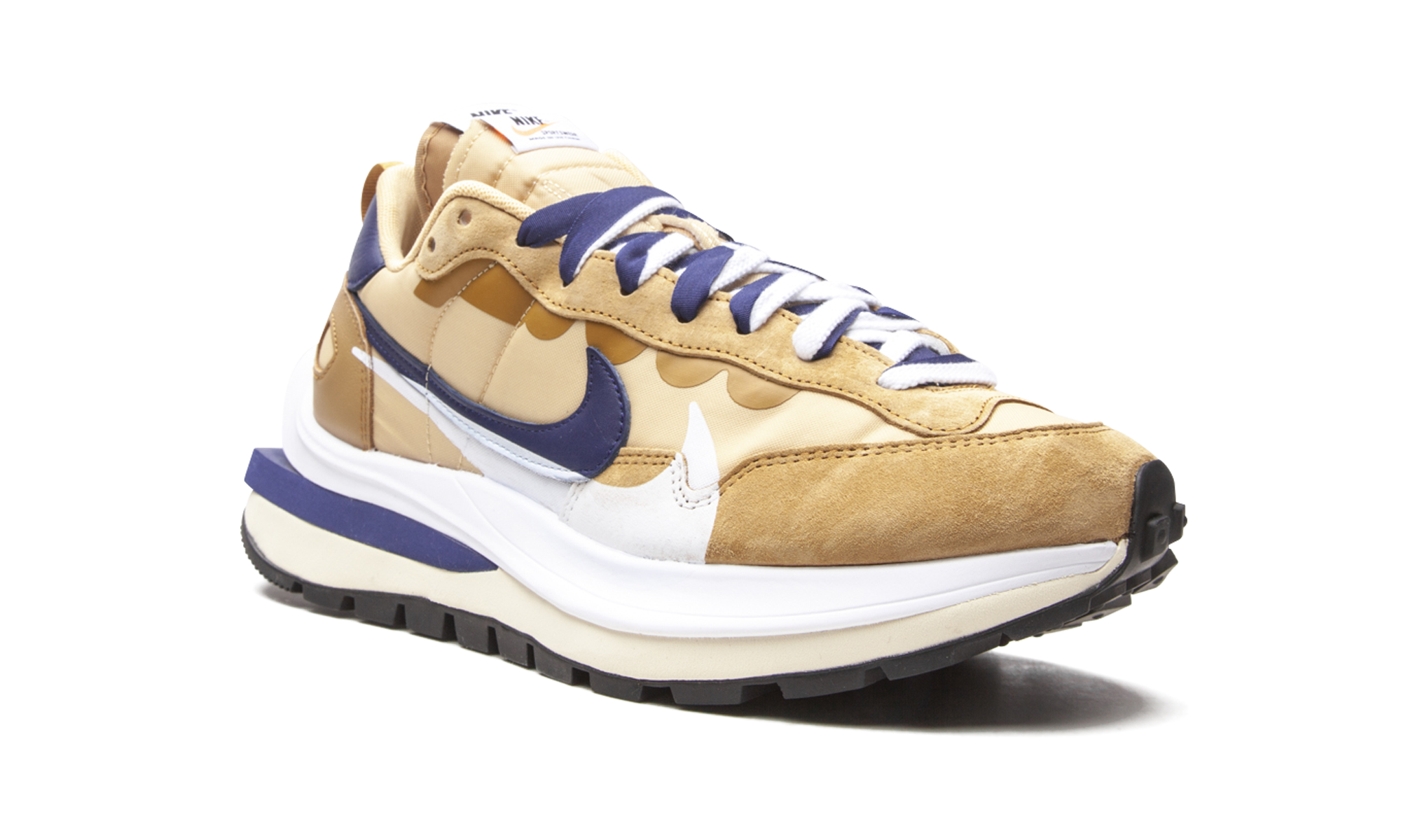 nike vaporwaffle sacai sesame blue void+DD1875-200+diagnol right view