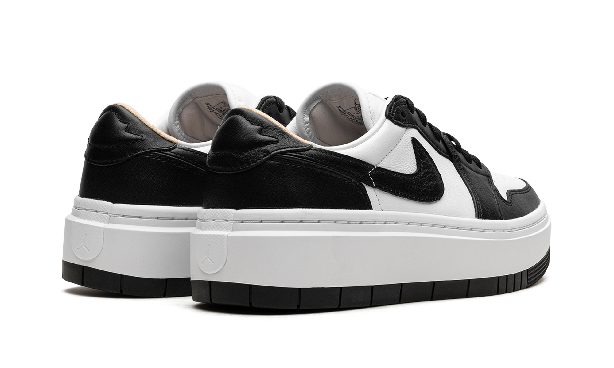 jordan 1 elevate low panda women s+DH7004-109+diagnol right behind view