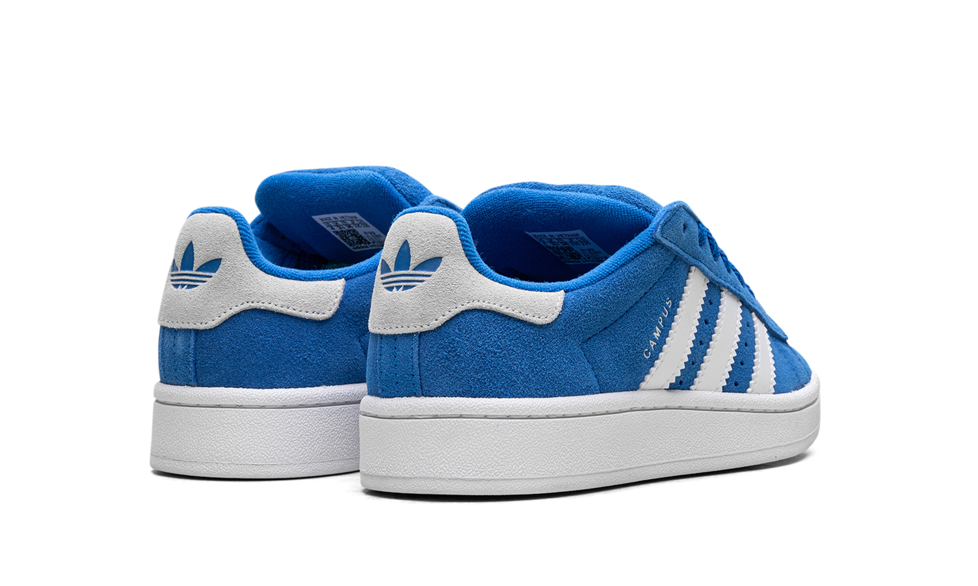 adidas campus 00s blue bird kids+IG1231+diagnol right behind view