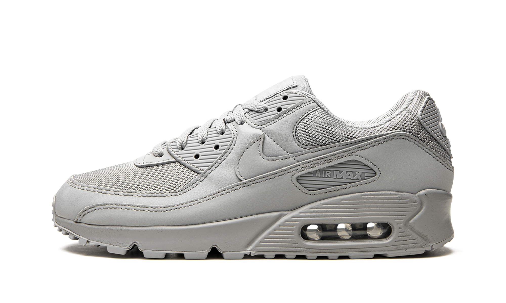 nike air max 90 recraft wolf grey+CN8490-001+diagnol right view 1