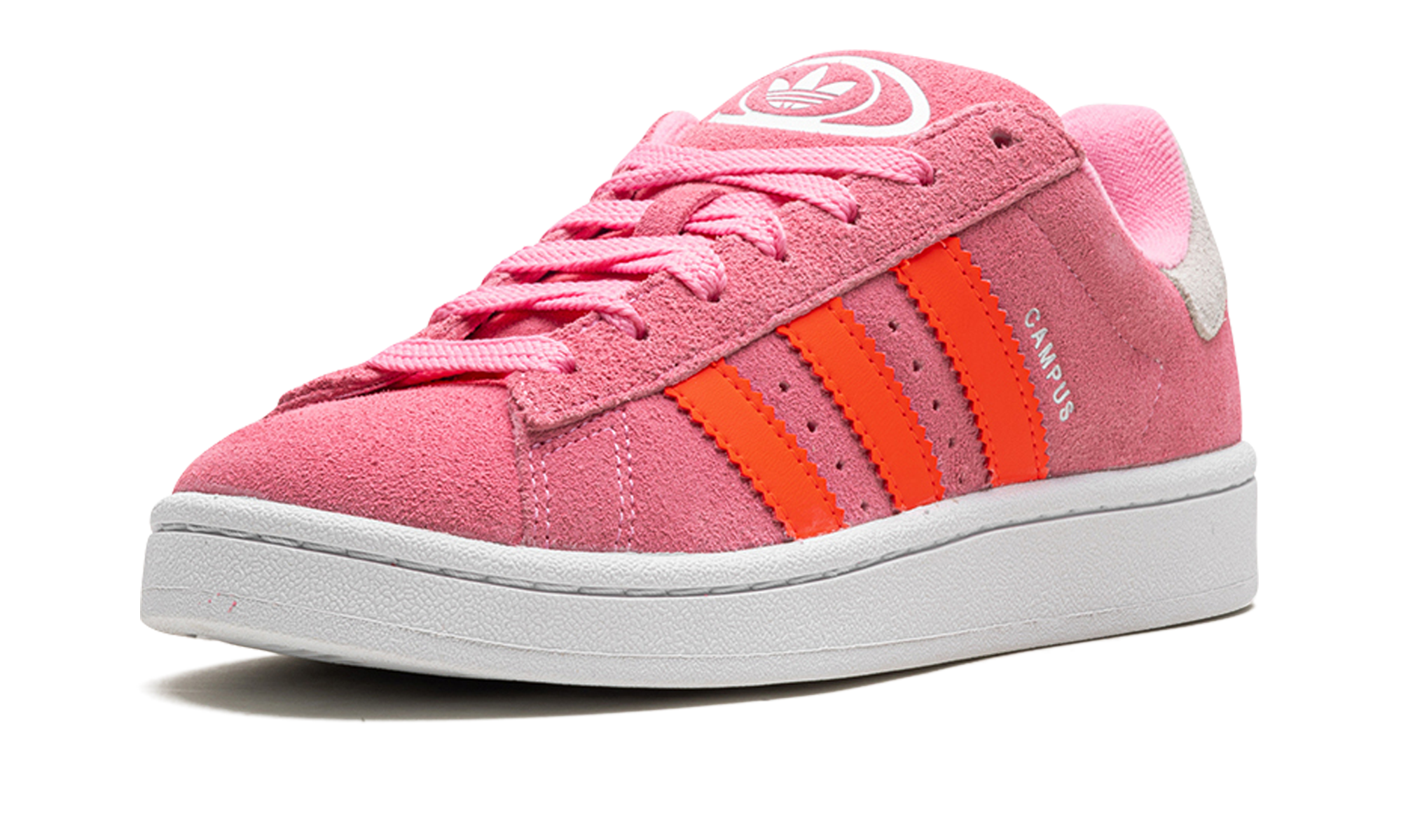 adidas campus 00s bliss pink kids+IF3968+left diagnol single view