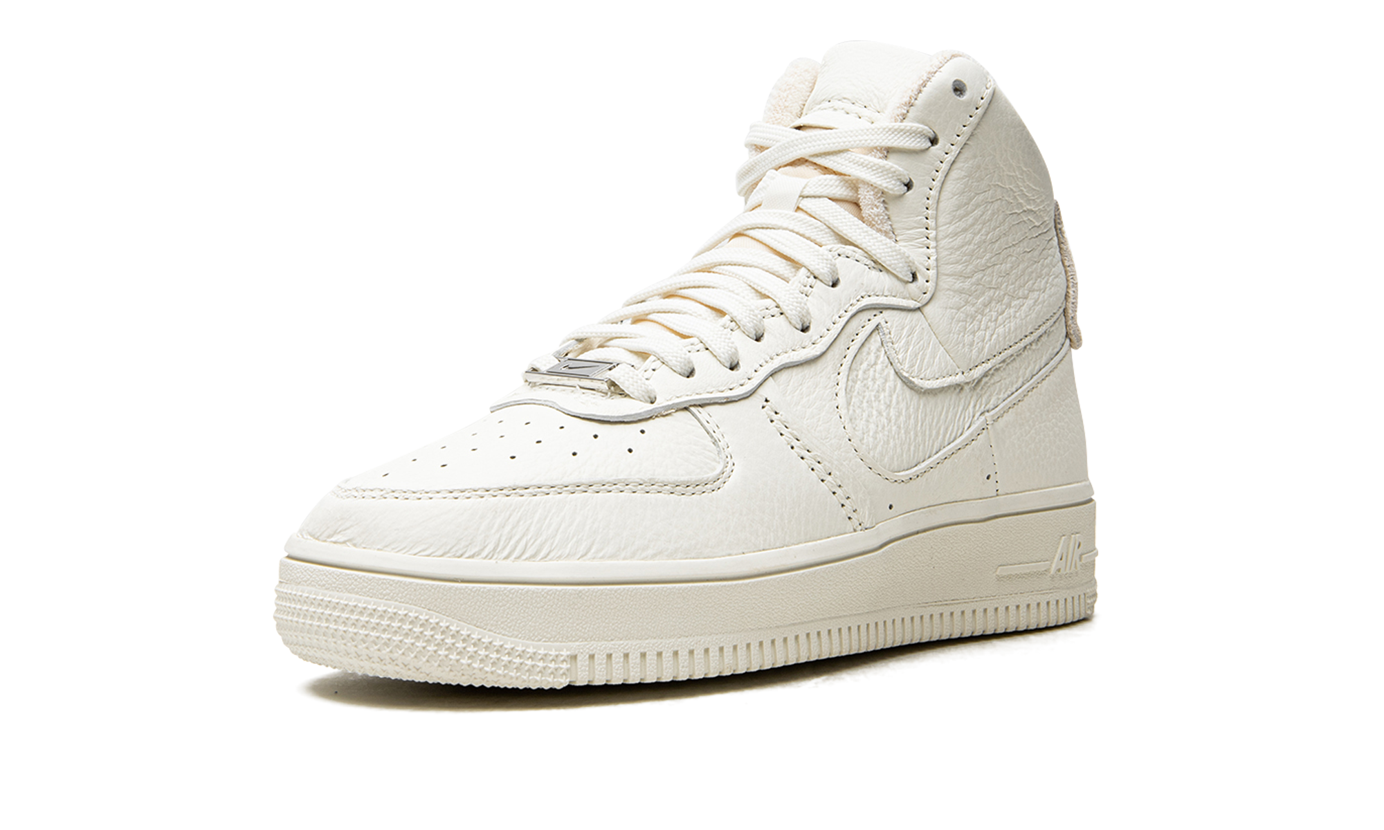 nike air force 1 high sculpt sail women s+DC3590-102+left diagnol single view