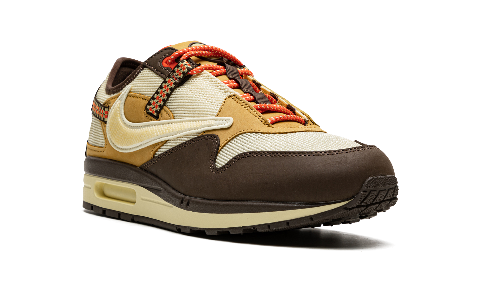 nike air max 1 travis scott cactus jack baroque brown+DO9392-200+diagnol right view