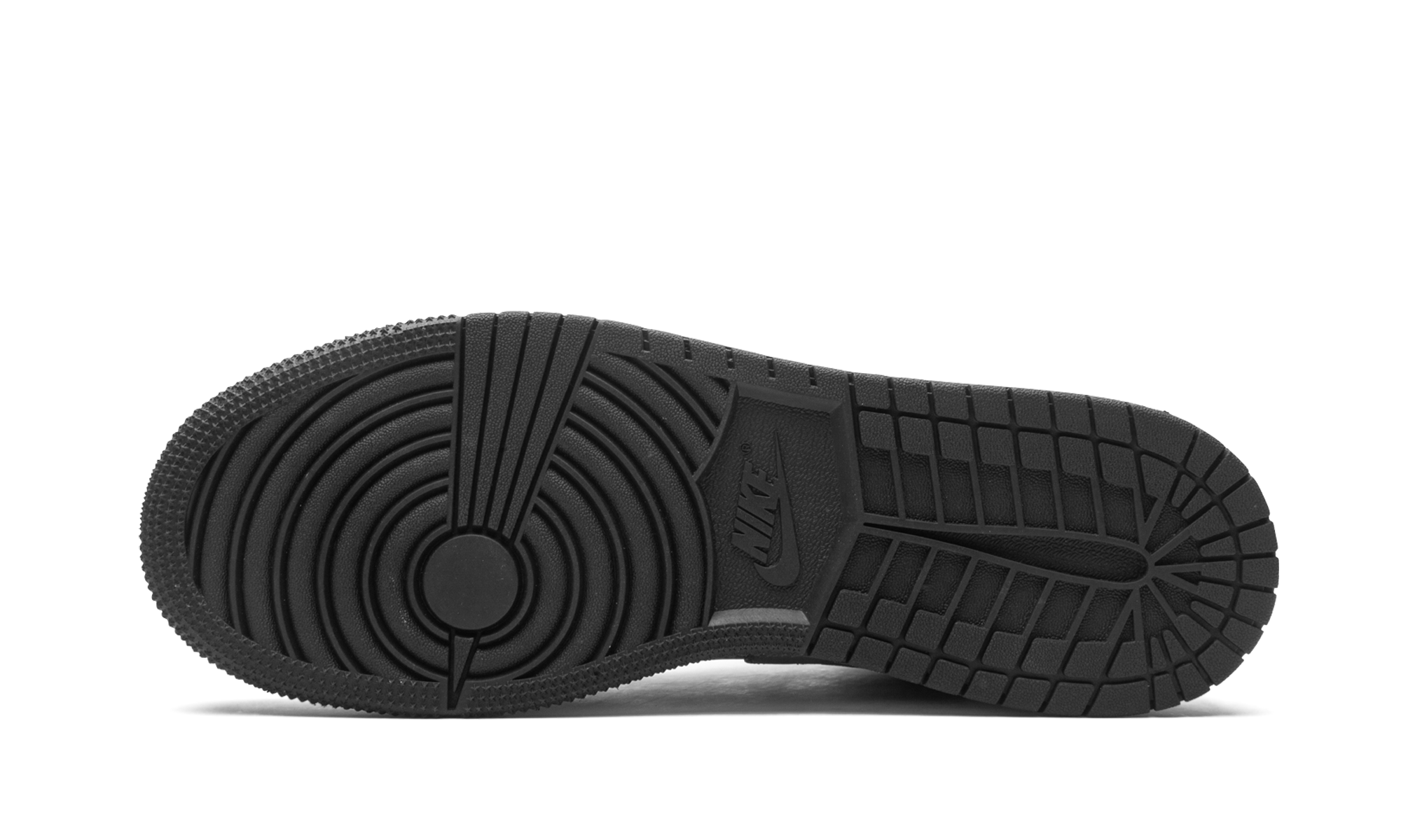 jordan 1 mid white shadow gs+554725-073+bottom view