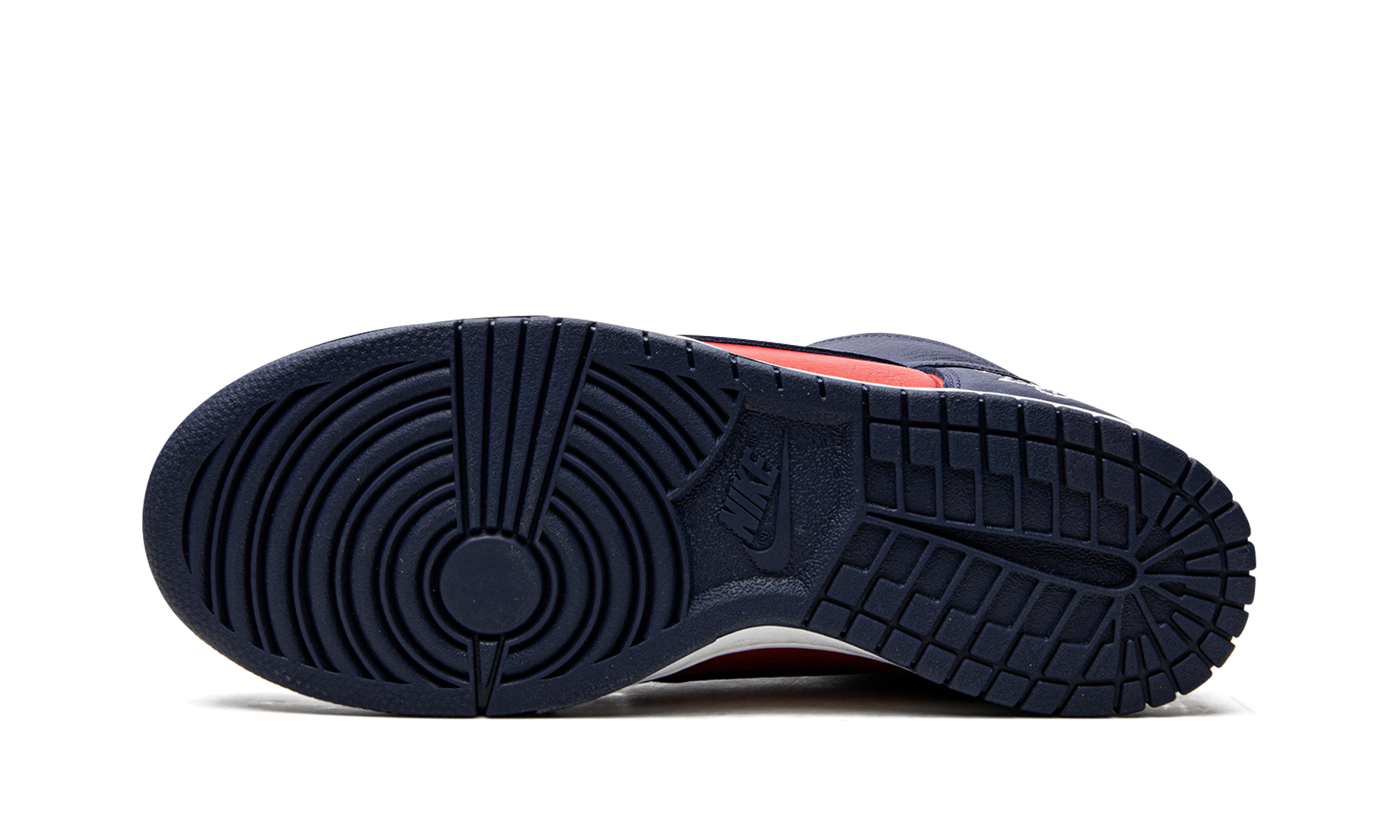 nike sb dunk high supreme by any means navy+DN3741-600+bottom view
