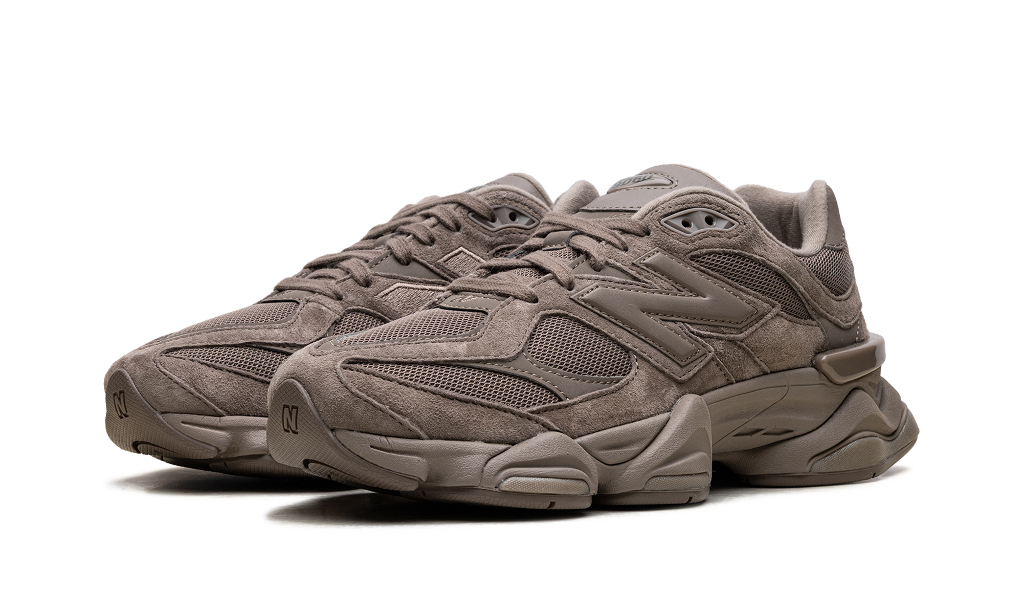 new balance 9060 chestnut+U9060IWD+diagnol left view