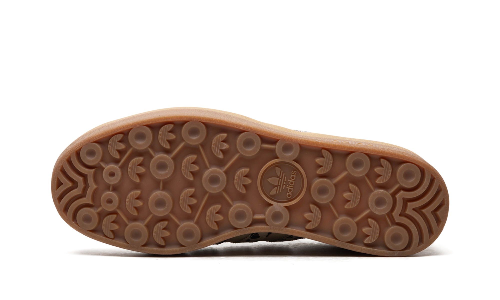 adidas gazelle bold cream black leopard women s+JI1370+bottom view