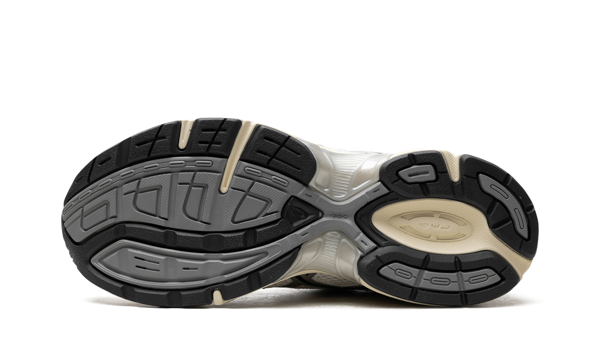 asics gel 1130 cream clay grey women s+1202A164-116+bottom view