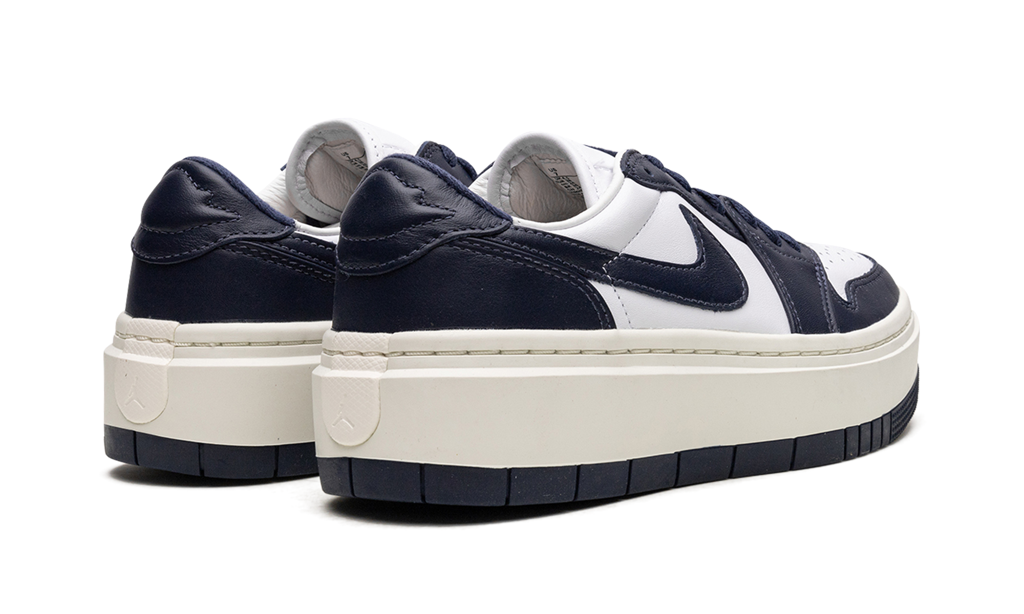 jordan 1 elevate low midnight navy women s+DH7004-141+diagnol right behind view