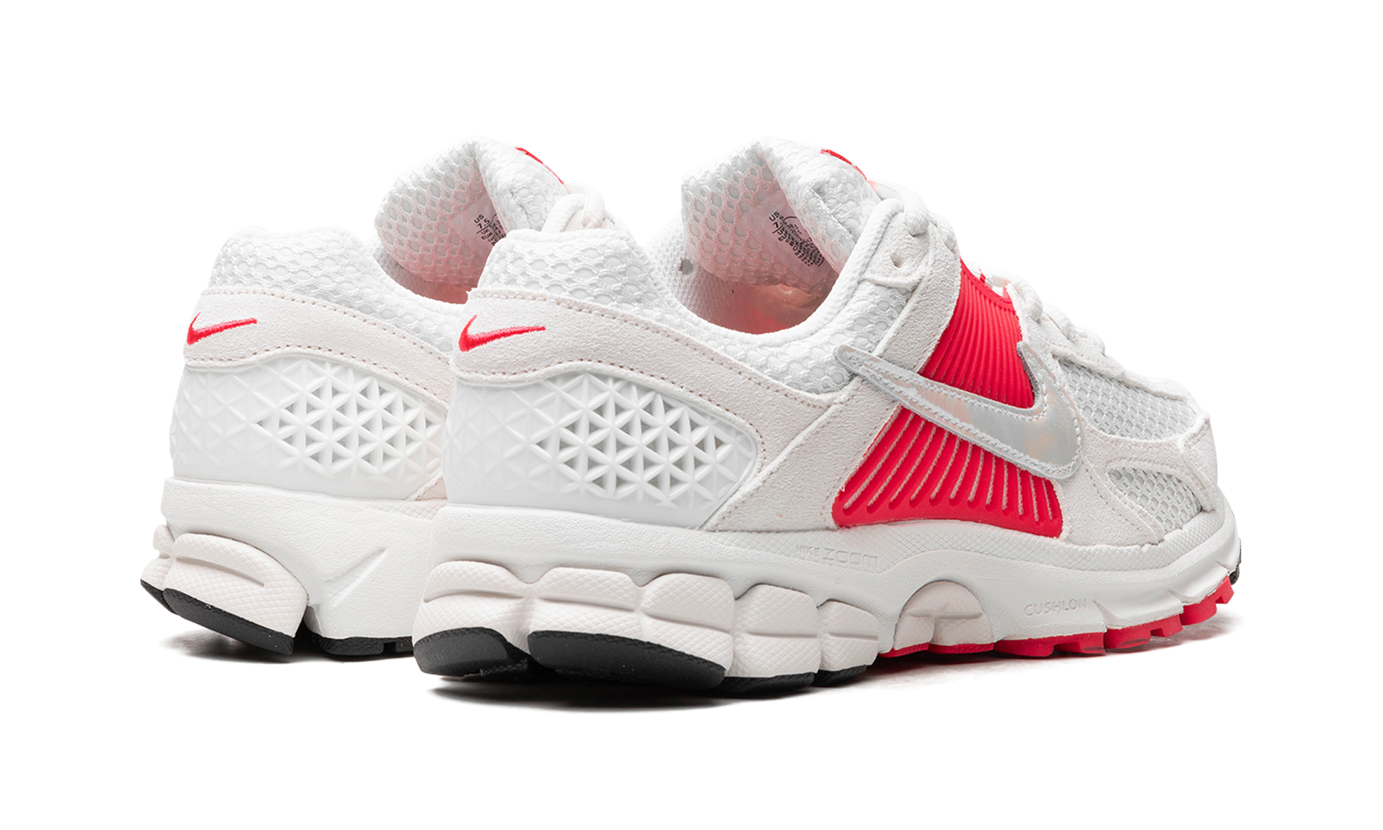 nike zoom vomero 5 siren red women s+HF5072-133+diagnol right behind view