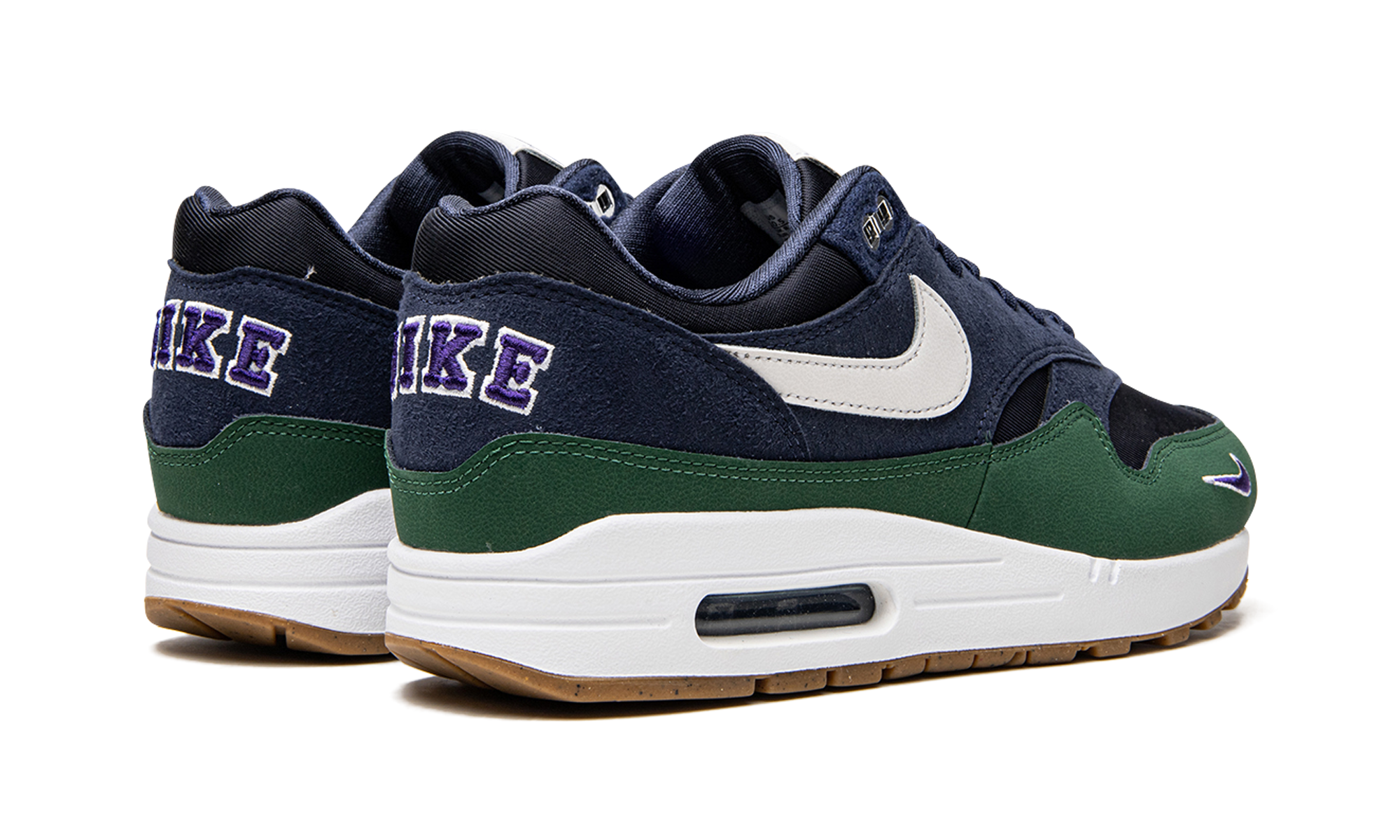 nike air max 1 gorge green women s+DV3887-400+diagnol right behind view