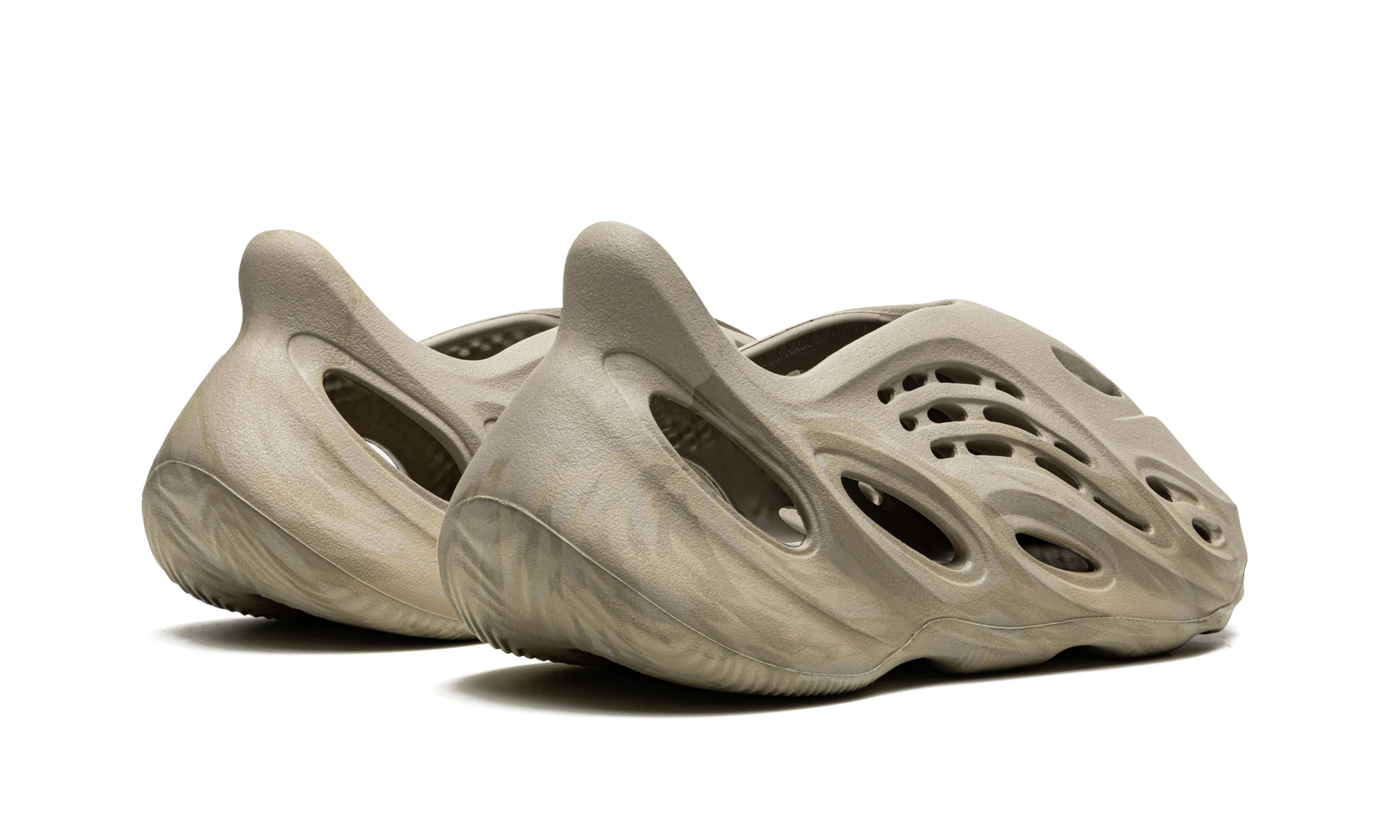 adidas yeezy foam rnnr stone sage+GX4472+diagnol right behind view