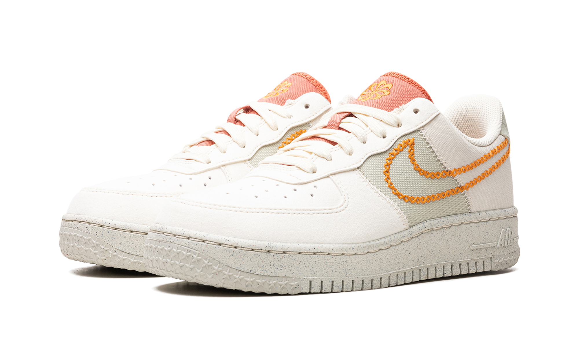 nike air force 1 07 low nh next nature coconut milk light curry women s+DR3101-100+diagnol left view