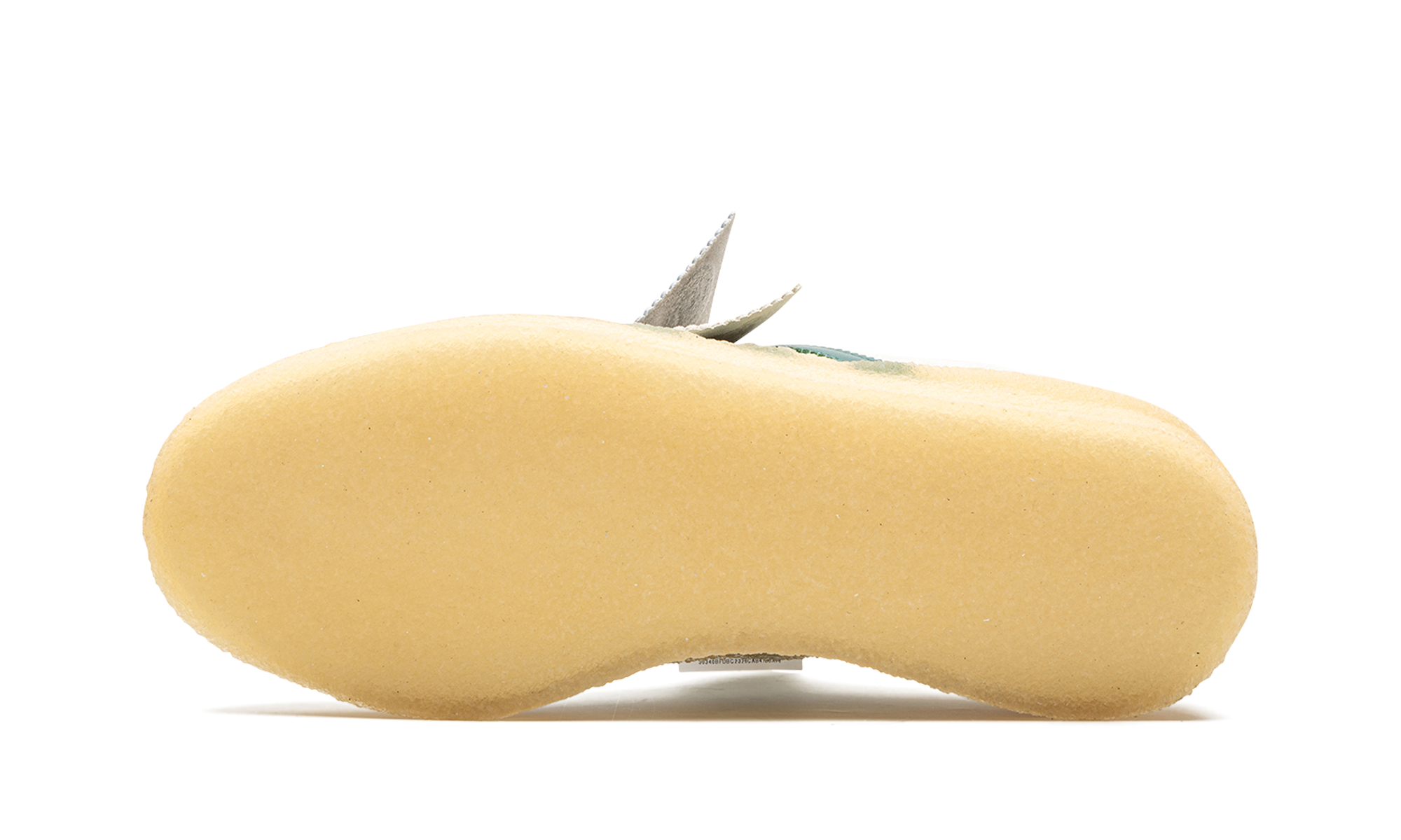 adidas clarks 8th street samba by ronnie fieg chalk white green+ID7297+bottom view