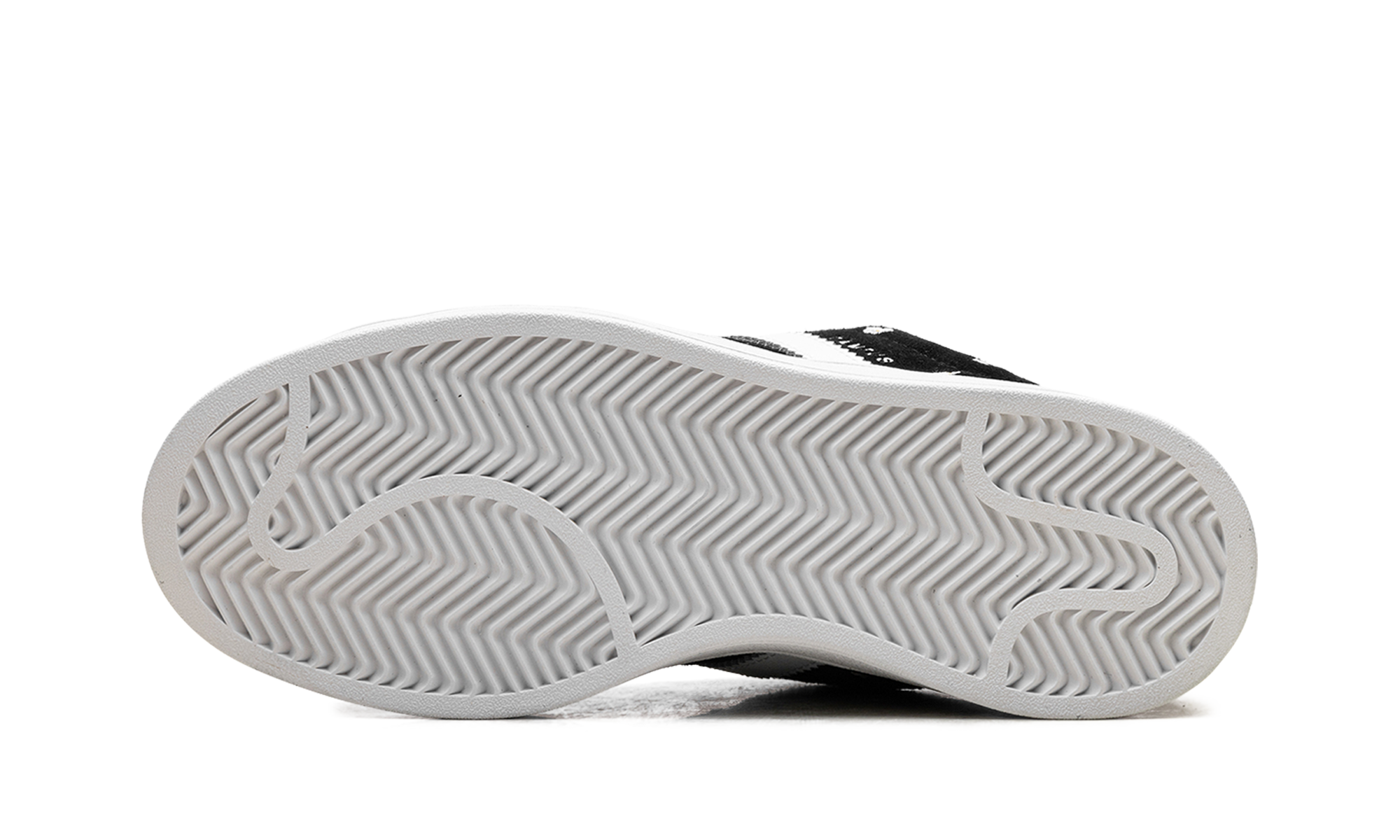 adidas campus 00s core black floral women s+IF9640+bottom view