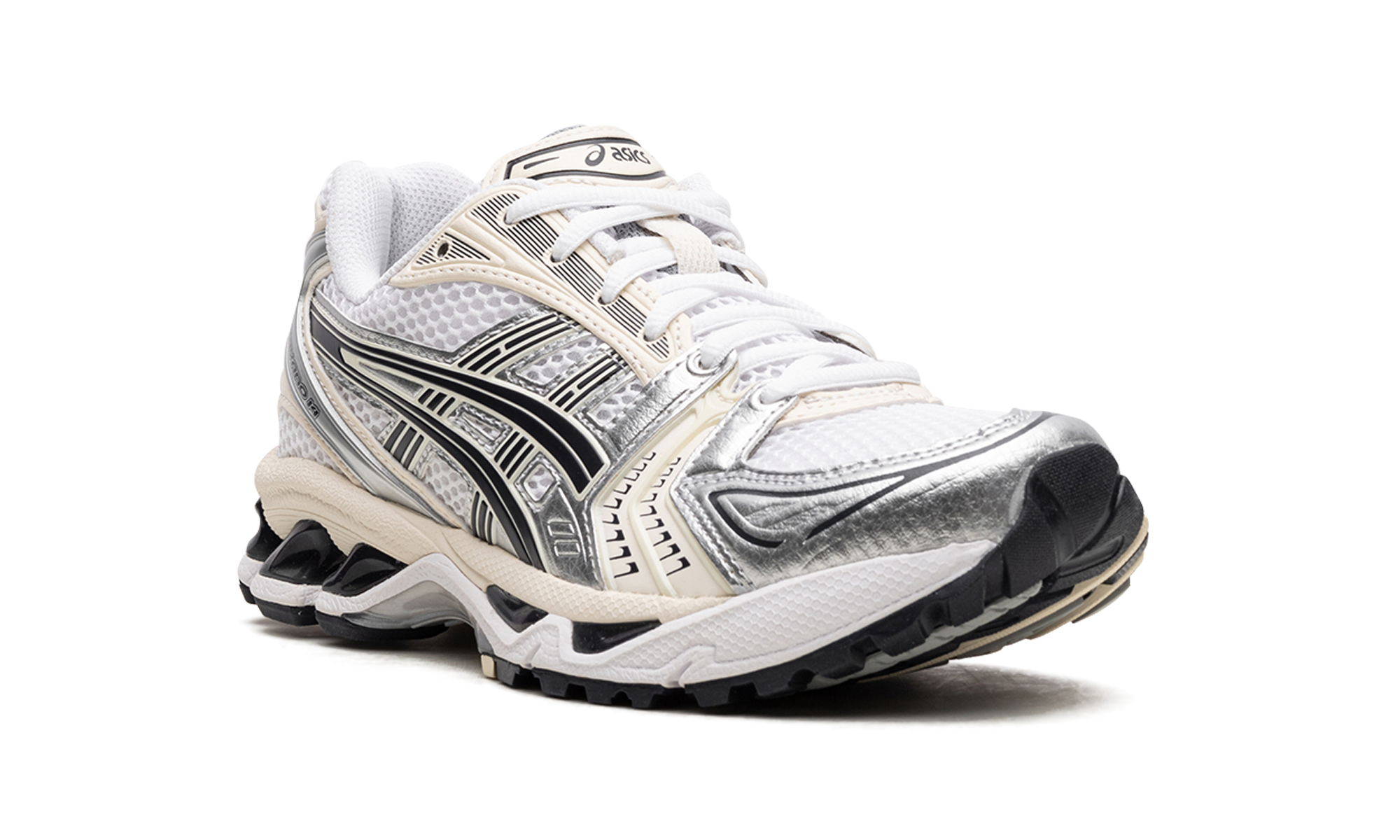 asics gel kayano 14 white midnight women s+1202A056-109+diagnol right view