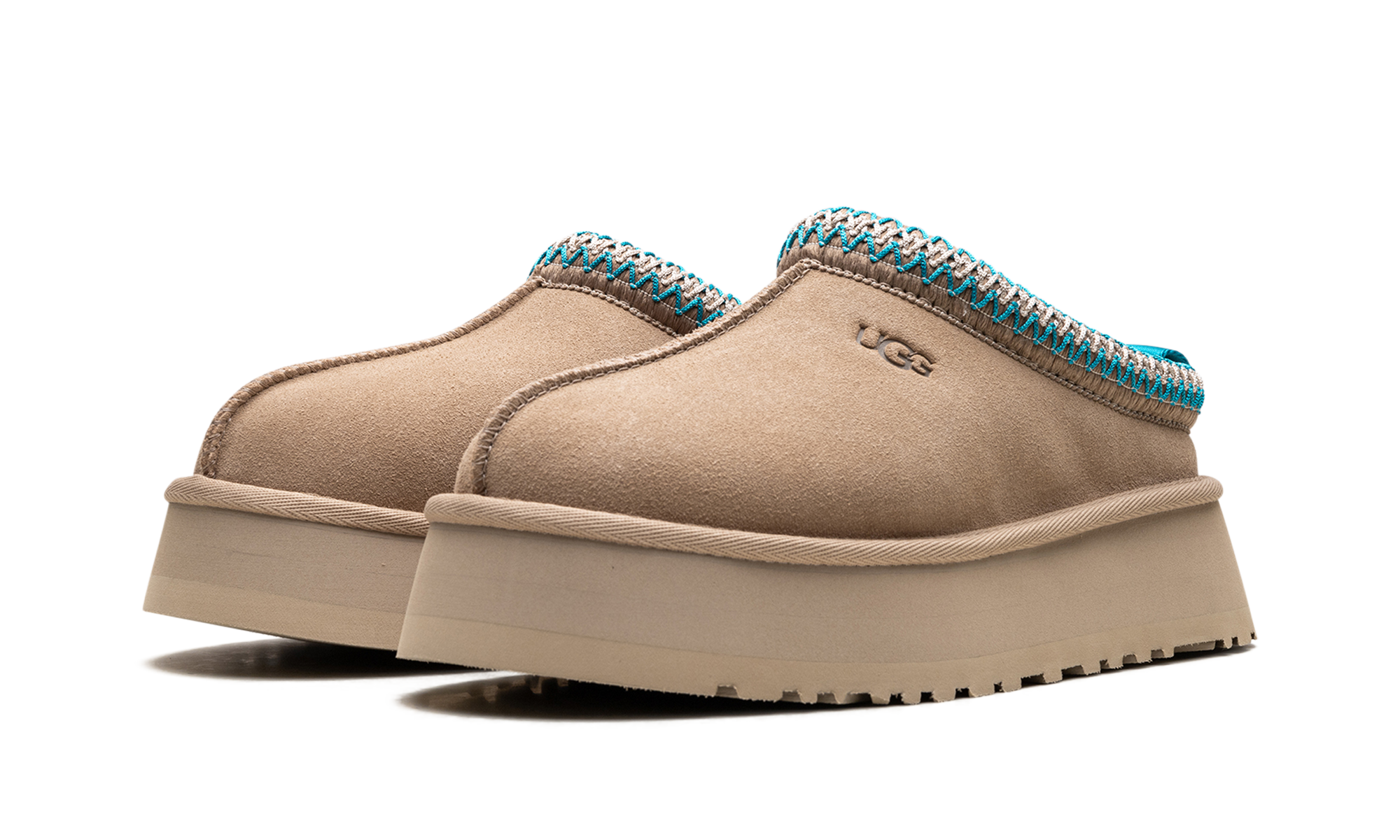ugg tazz slipper driftwood women s+1122553-DRF+diagnol left view