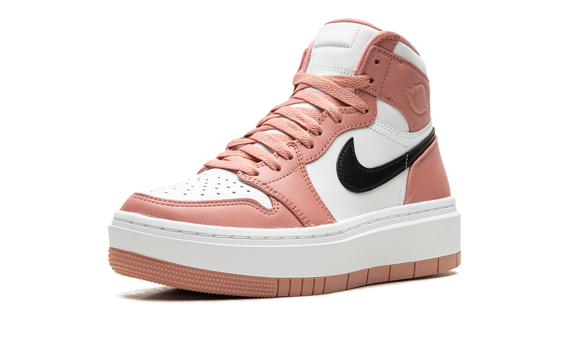 jordan 1 elevate high red stardust women s+DN3253-601+left diagnol single view