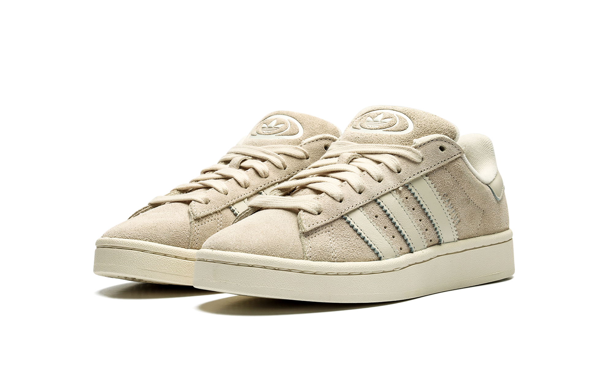adidas campus 00s light grey white kids+IH0118+diagnol left view